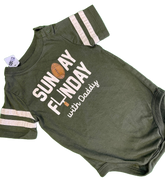 American Football "Sunday Funday with Daddy" Bodysuit/Vest 12 Months
