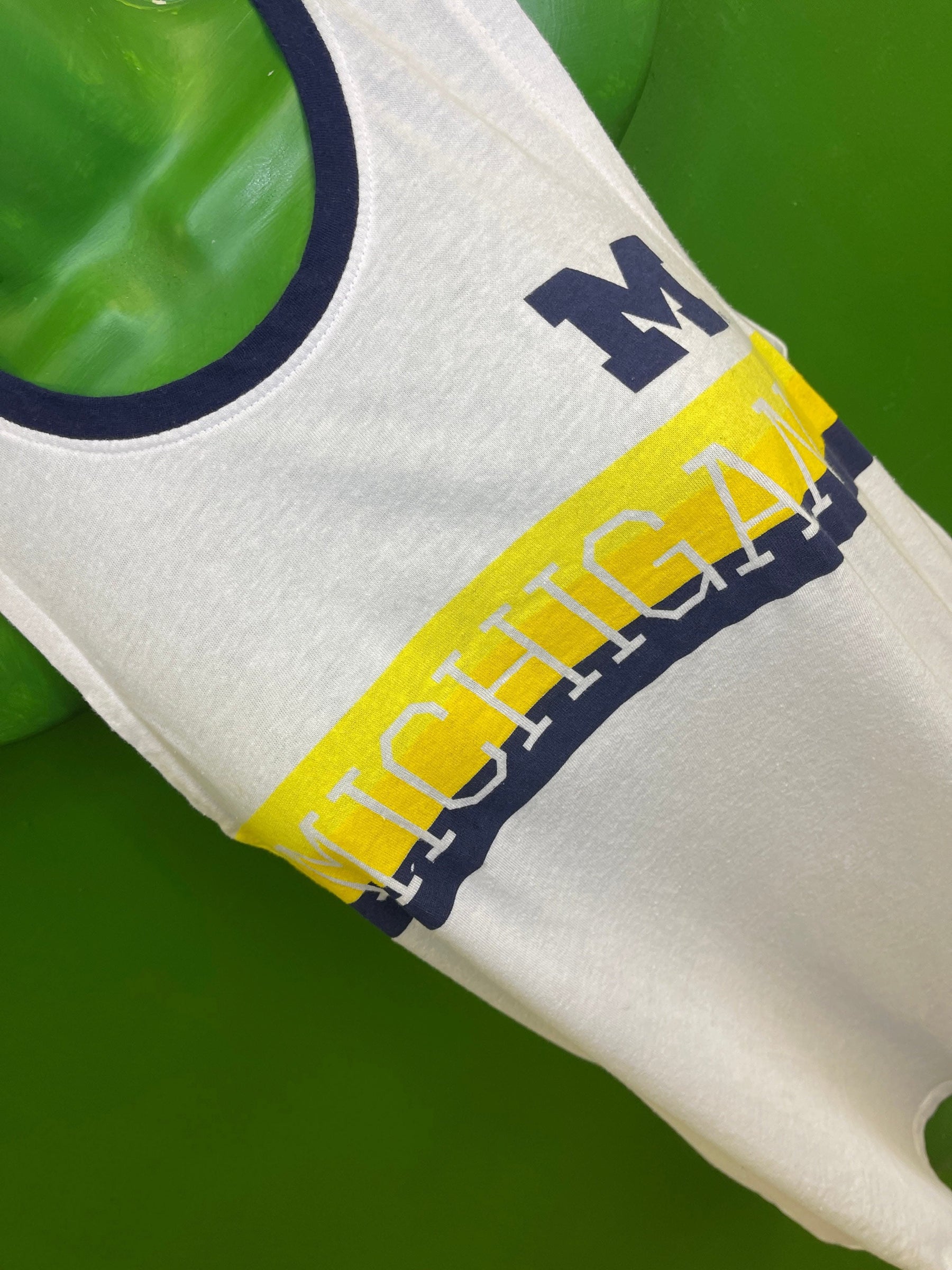 NCAA Michigan Wolverines Rivalry Threads Racerback Tank Top Women's Small