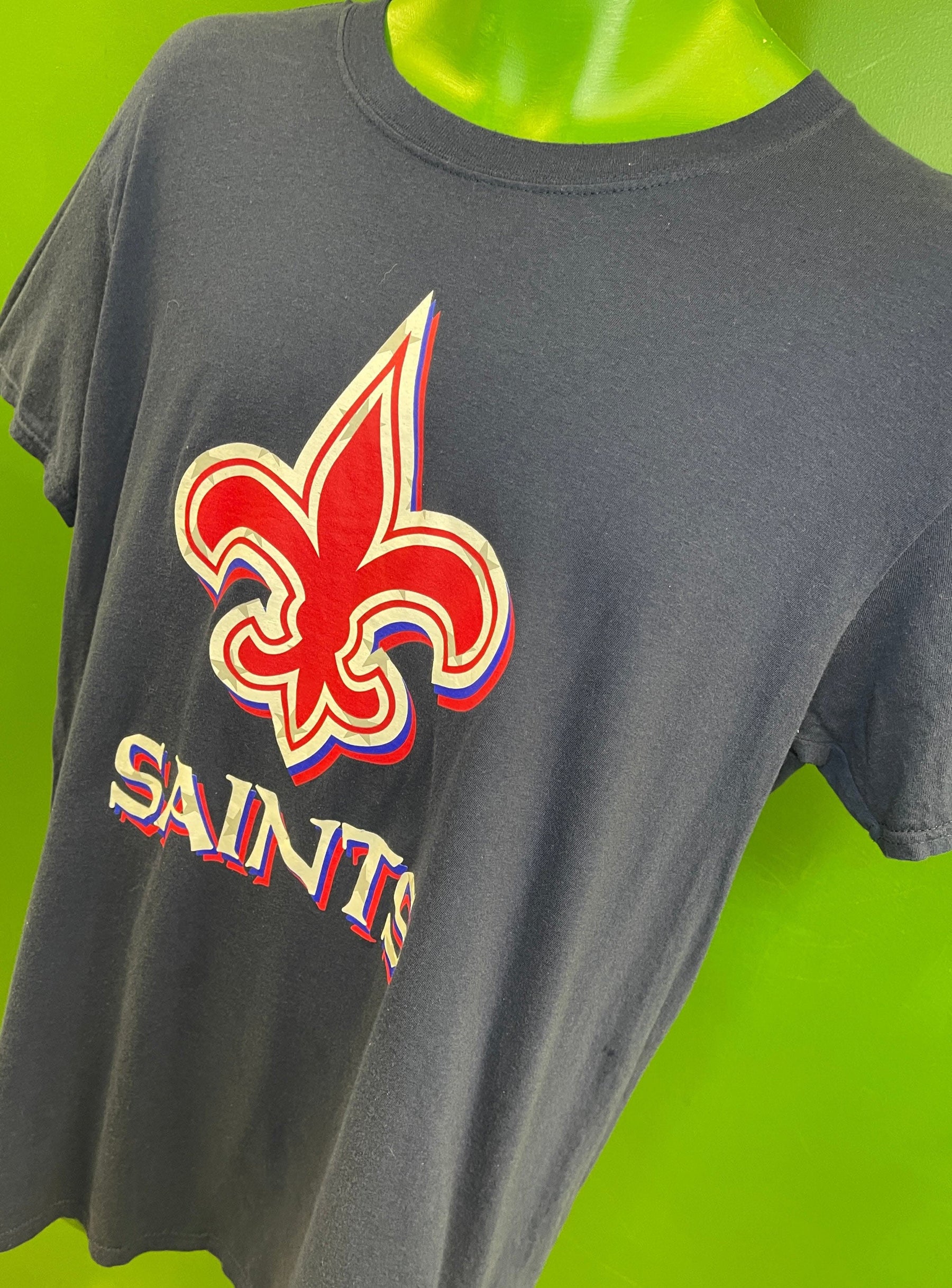 NFL New Orleans Saints Fanatics Red & Blue T-Shirt Men's Large