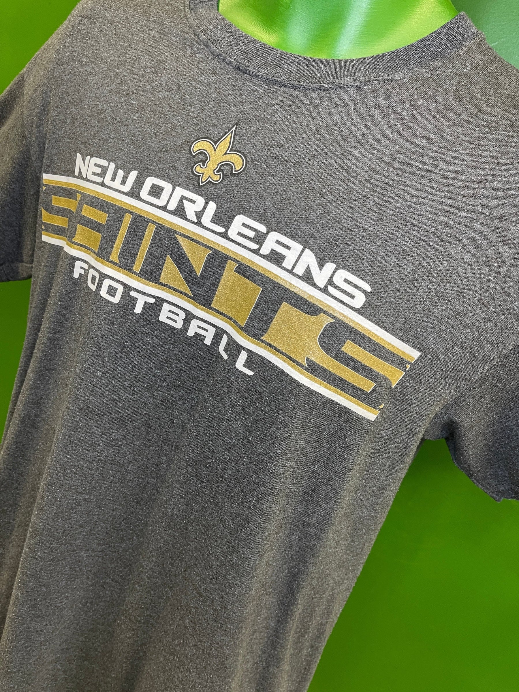 NFL New Orleans Saints Charcoal T-Shirt Men's Medium