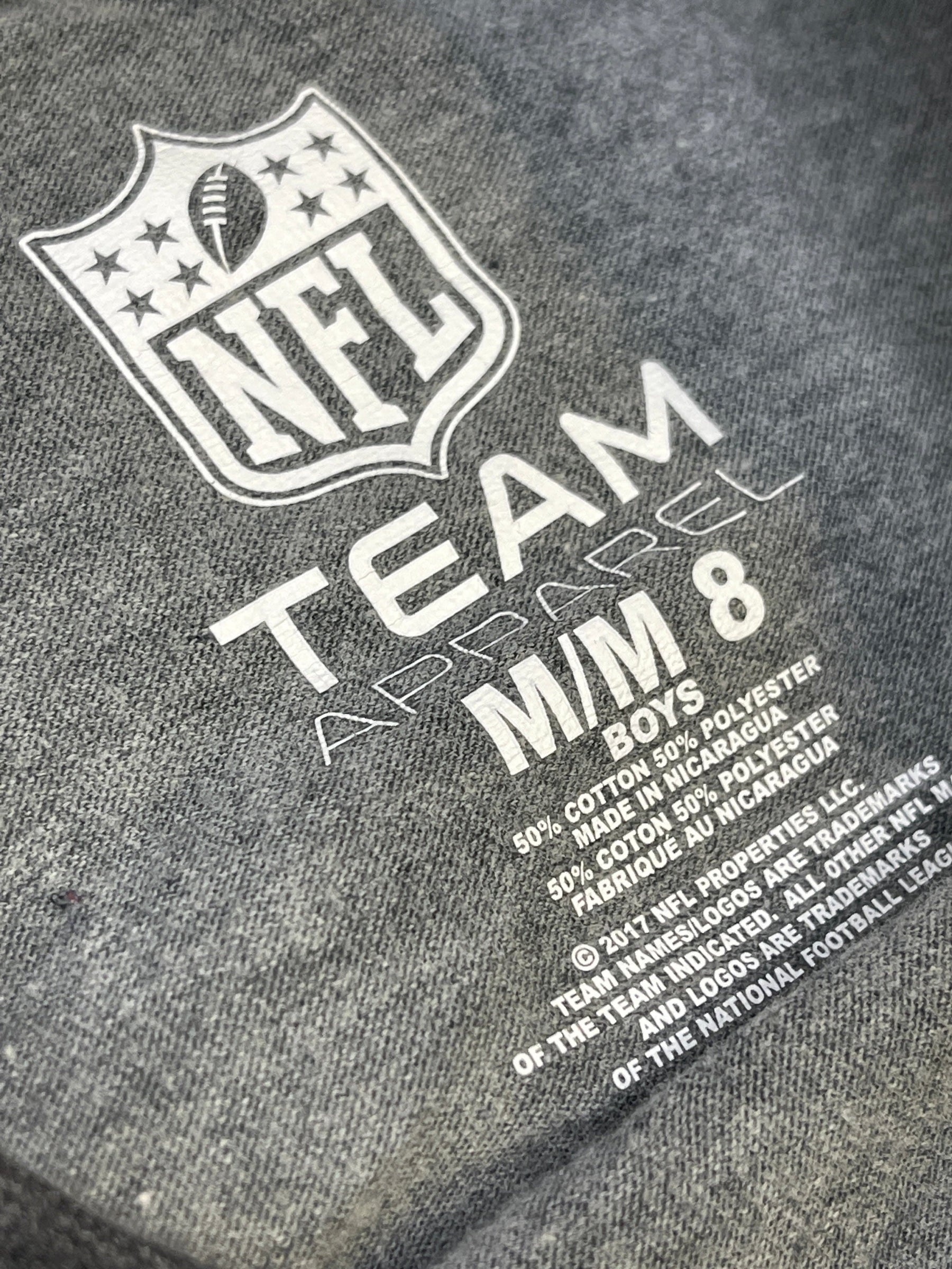NFL New Orleans Saints L/S Raglan Sleeve T-Shirt Youth Small 8