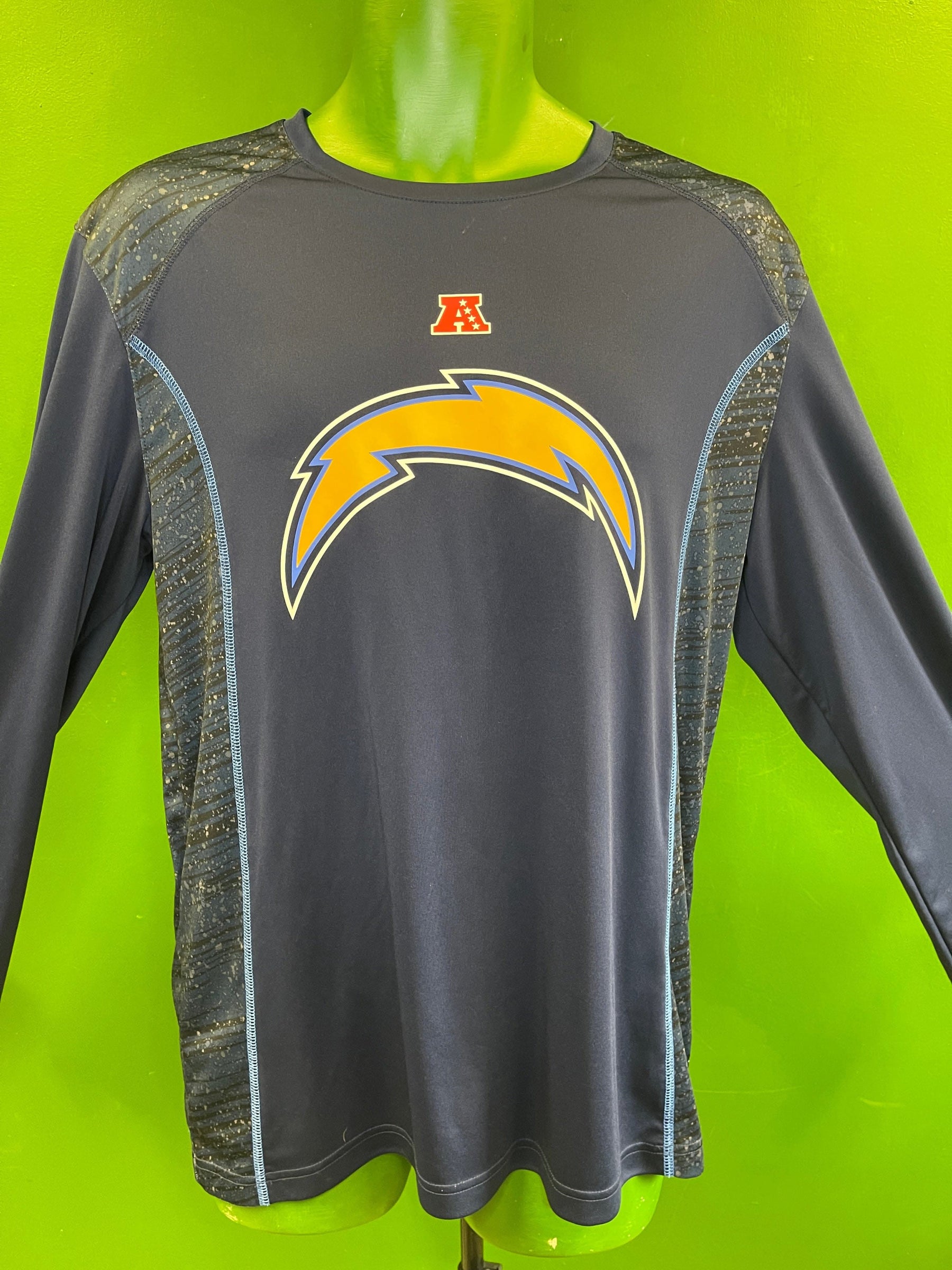 NFL Los Angeles Chargers TX3 Cool L/S T-Shirt Men's Large