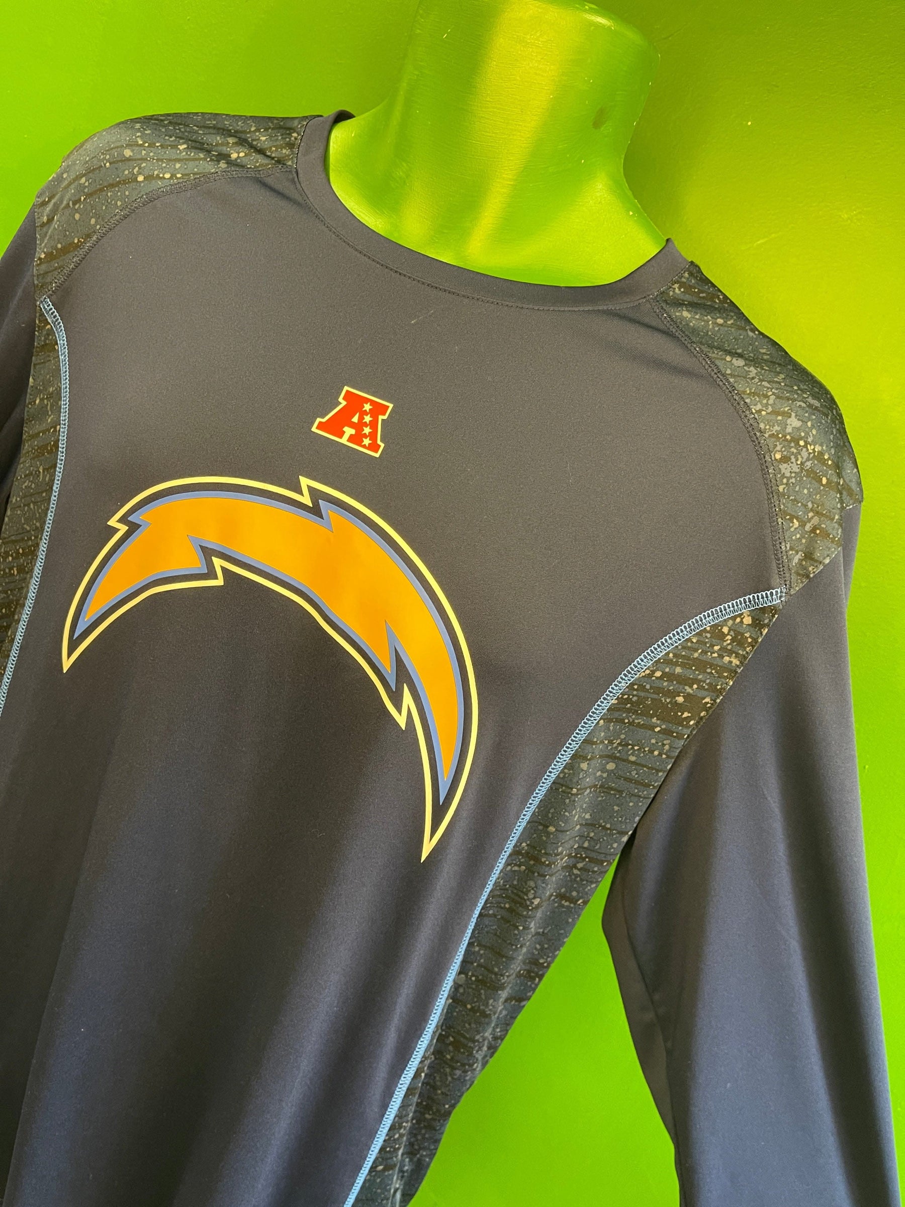 NFL Los Angeles Chargers TX3 Cool L/S T-Shirt Men's Large