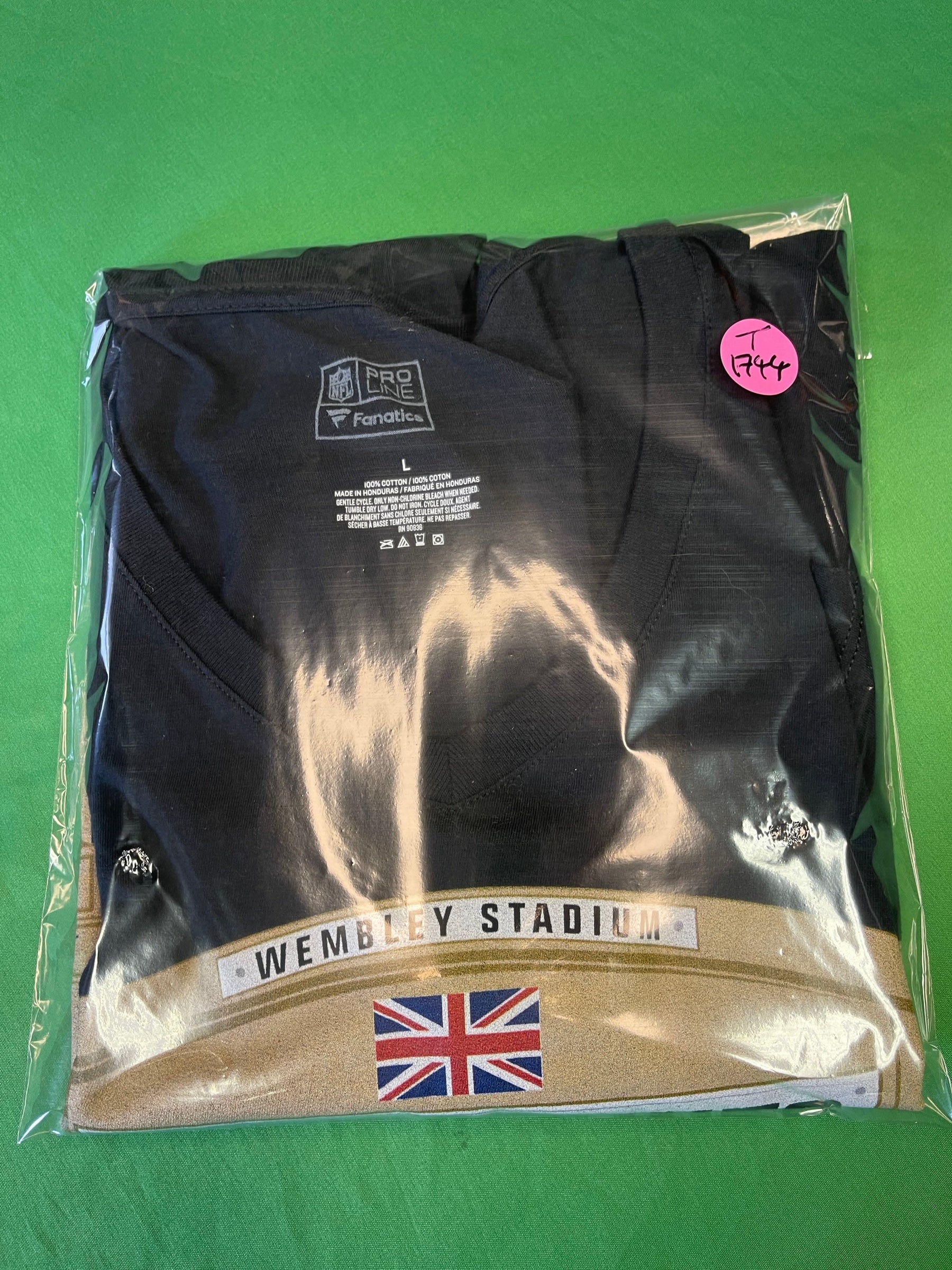 NFL New Orleans Saints Fanatics London Games 2017 T-Shirt Women's Large NWT