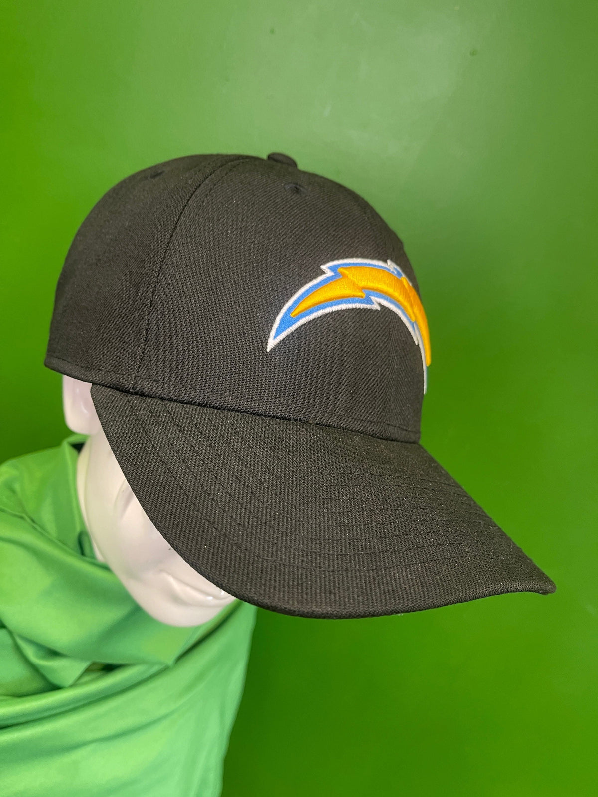 NFL Los Angeles Chargers New Era 9FORTY Black Baseball Cap Hat Snapback OSFA