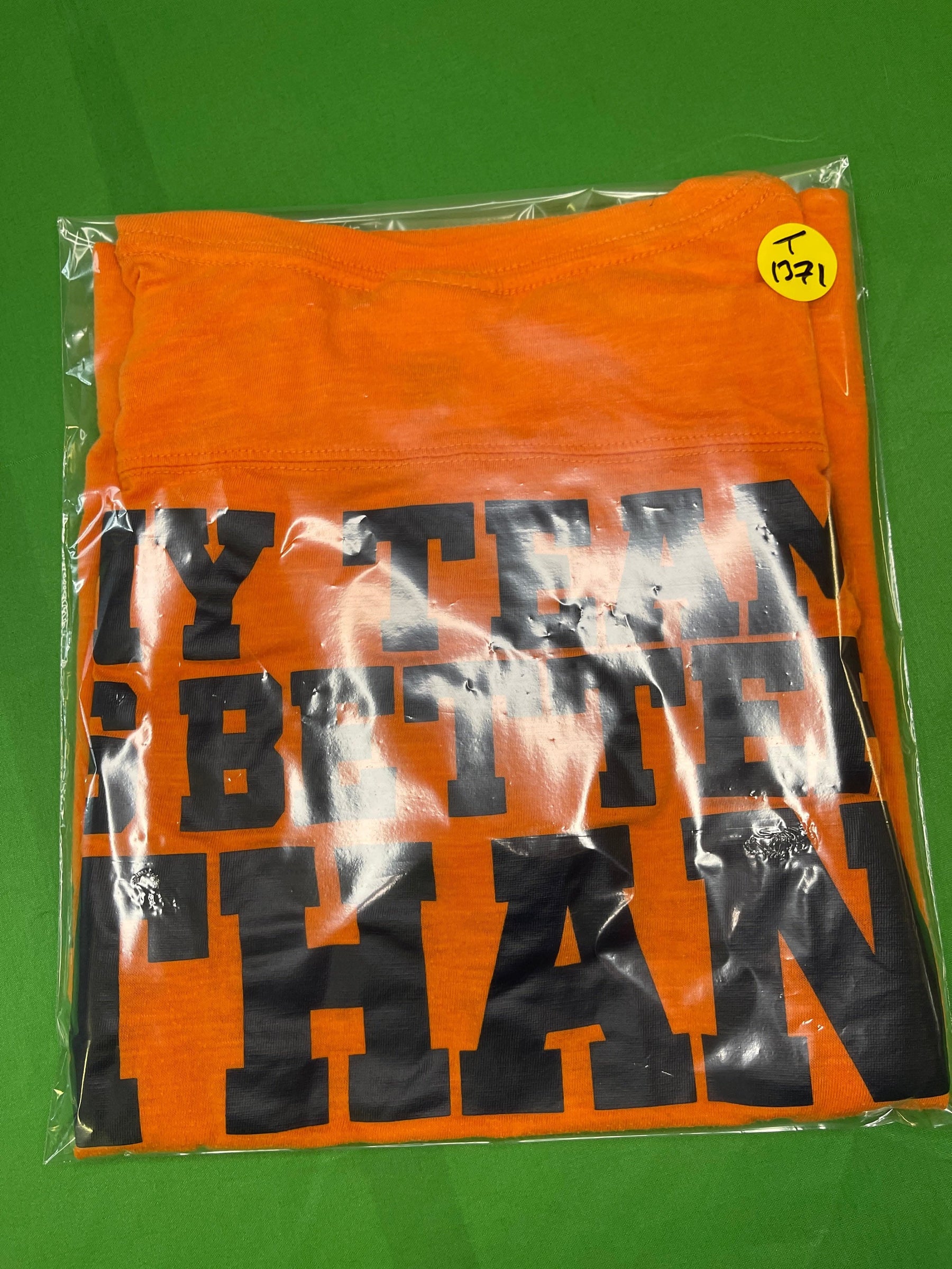 NFL Denver Broncos Victoria's Secret PINK Orange T-Shirt Women's X-Small