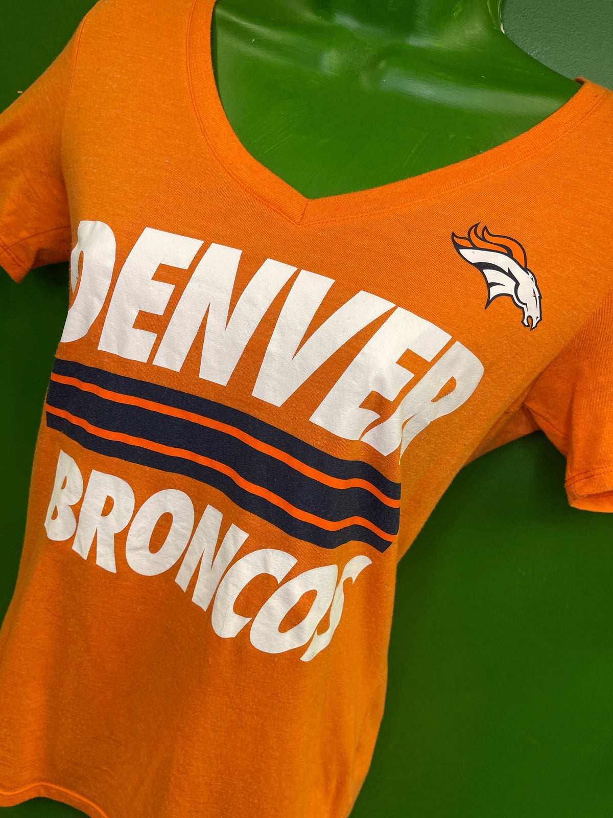NFL Denver Broncos Orange T-Shirt Women's X-Small