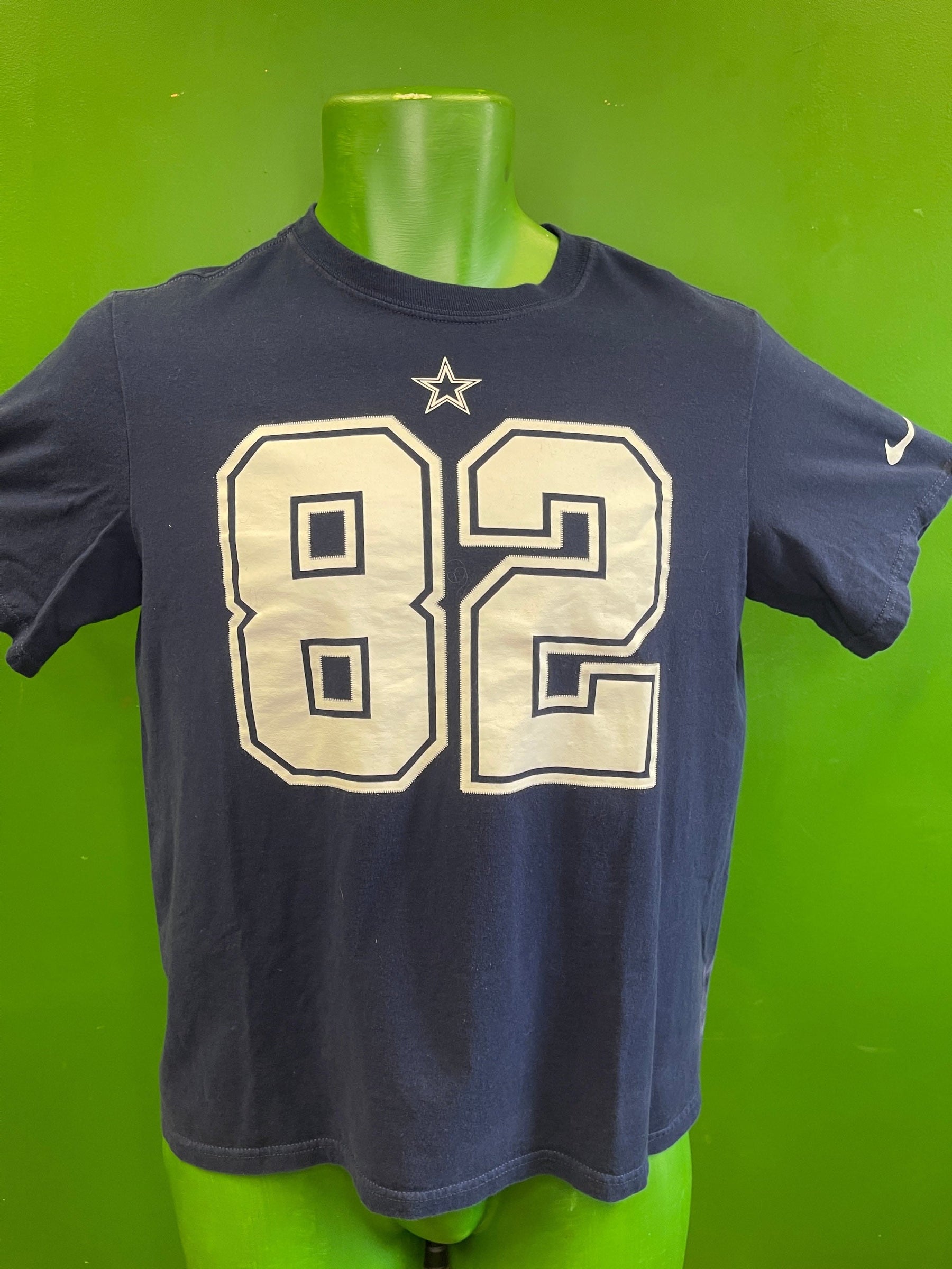 NFL Dallas Cowboys Witten #82 100% Cotton T-Shirt Youth Large 14-16