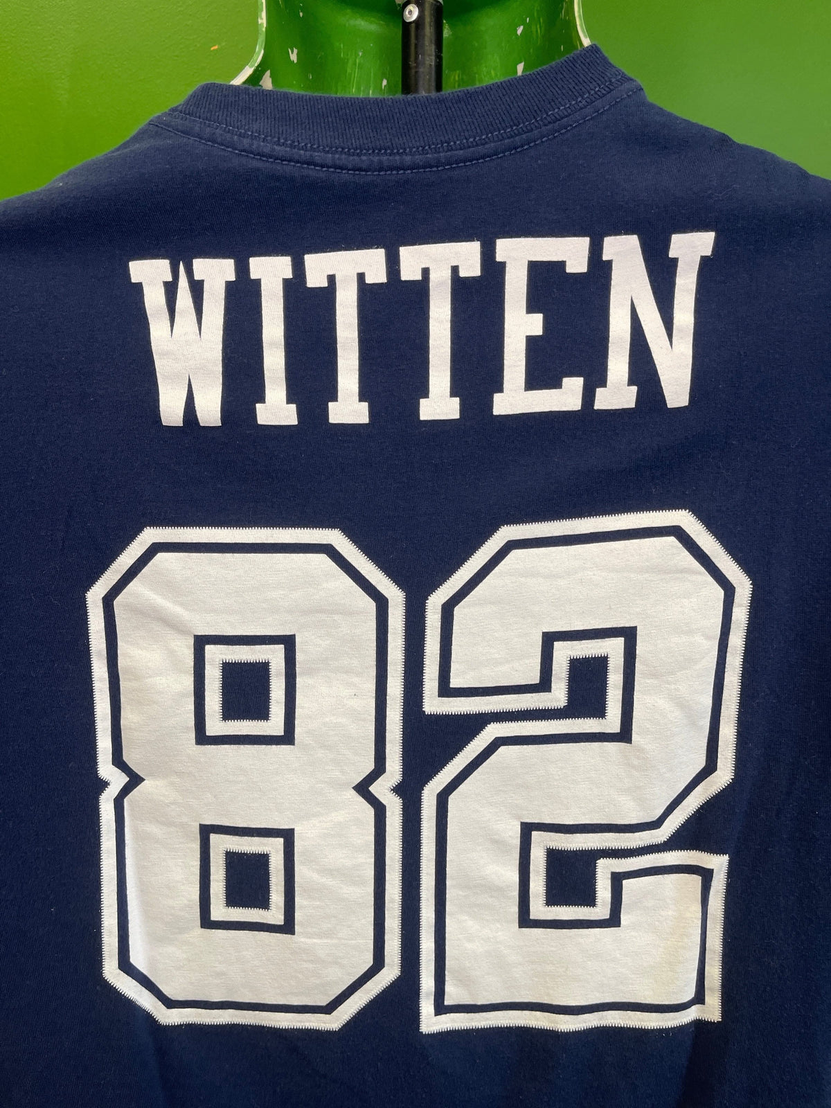 NFL Dallas Cowboys Witten #82 100% Cotton T-Shirt Youth Large 14-16