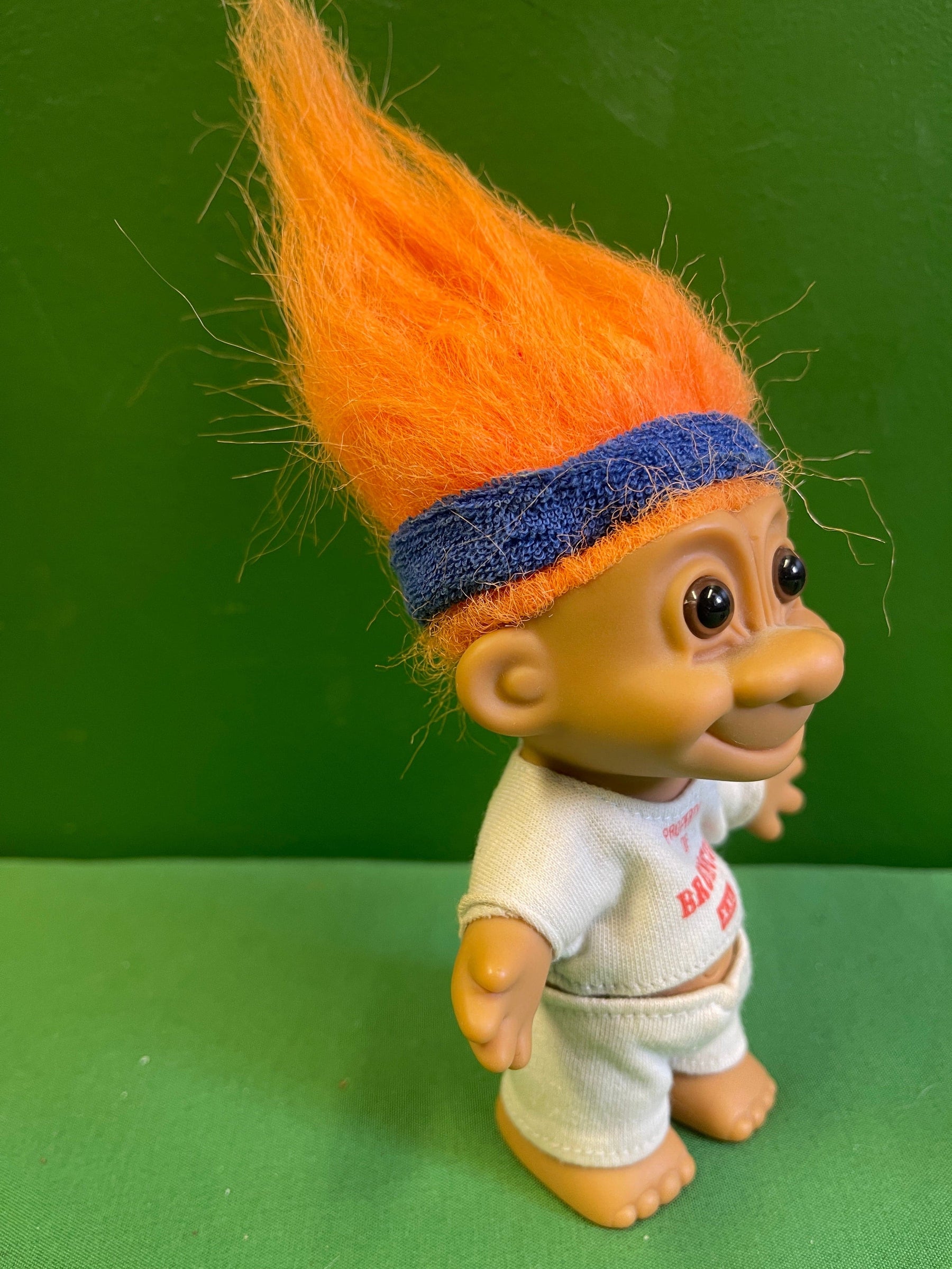NFL Denver Broncos Russ Troll Doll 1991 Collectable Figure