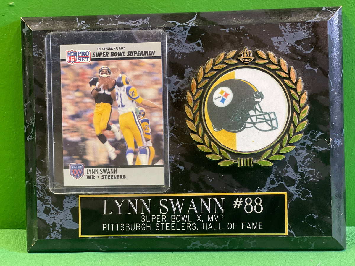 NFL Pittsburgh Steelers Lynn Swann #88 Commerative Plaque Fan Cave!