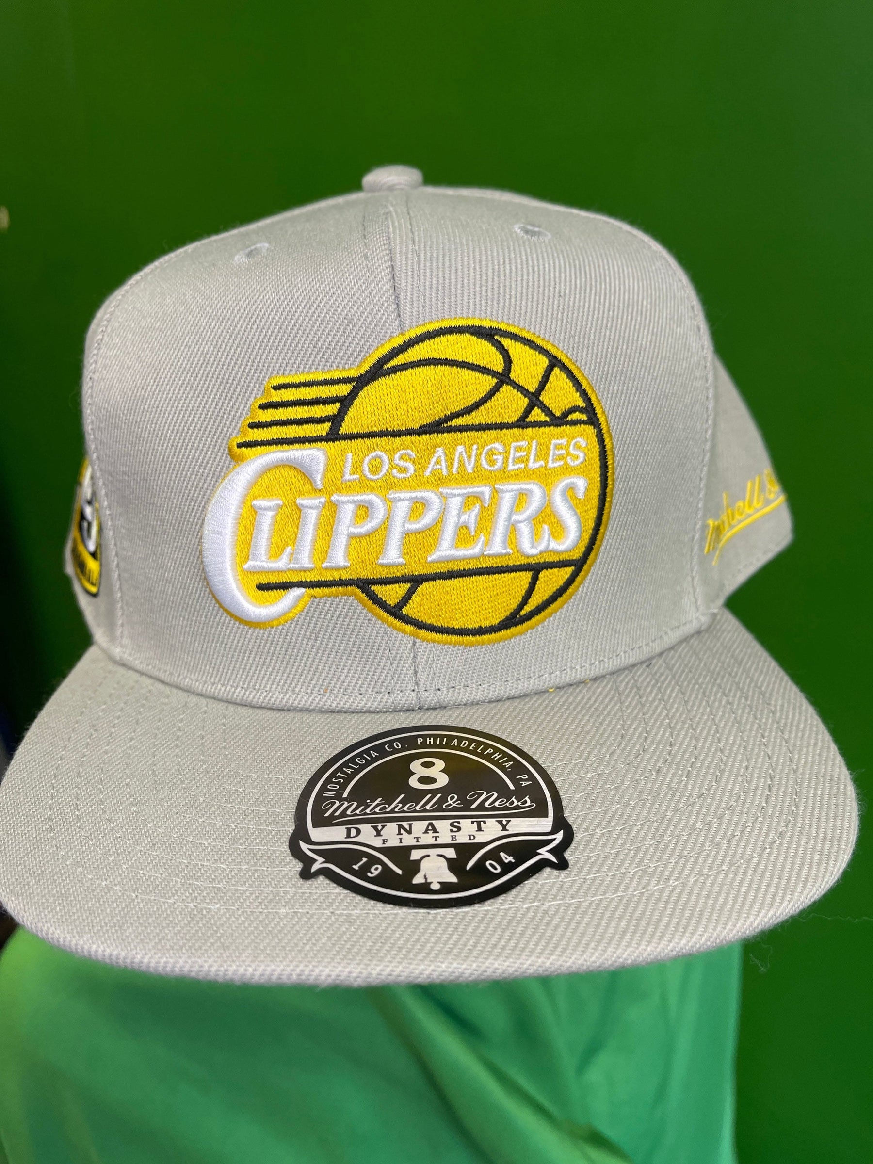 NBA Los Angeles Clippers Mitchell & Ness Hat/Cap Fitted 8 NWT