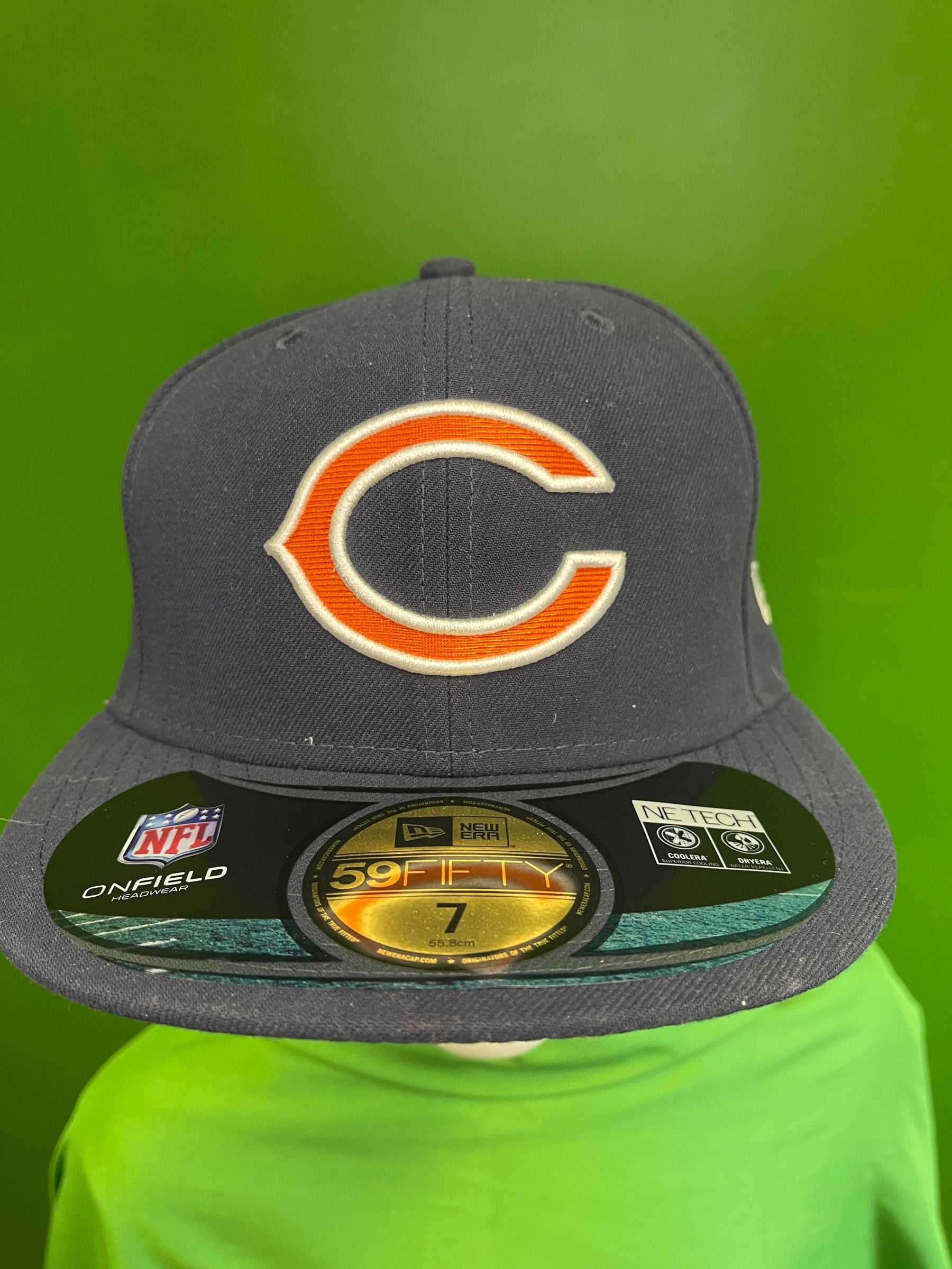 NFL Chicago Bears New Era 59FIFTY Baseball Cap/Hat Size 7 NWT
