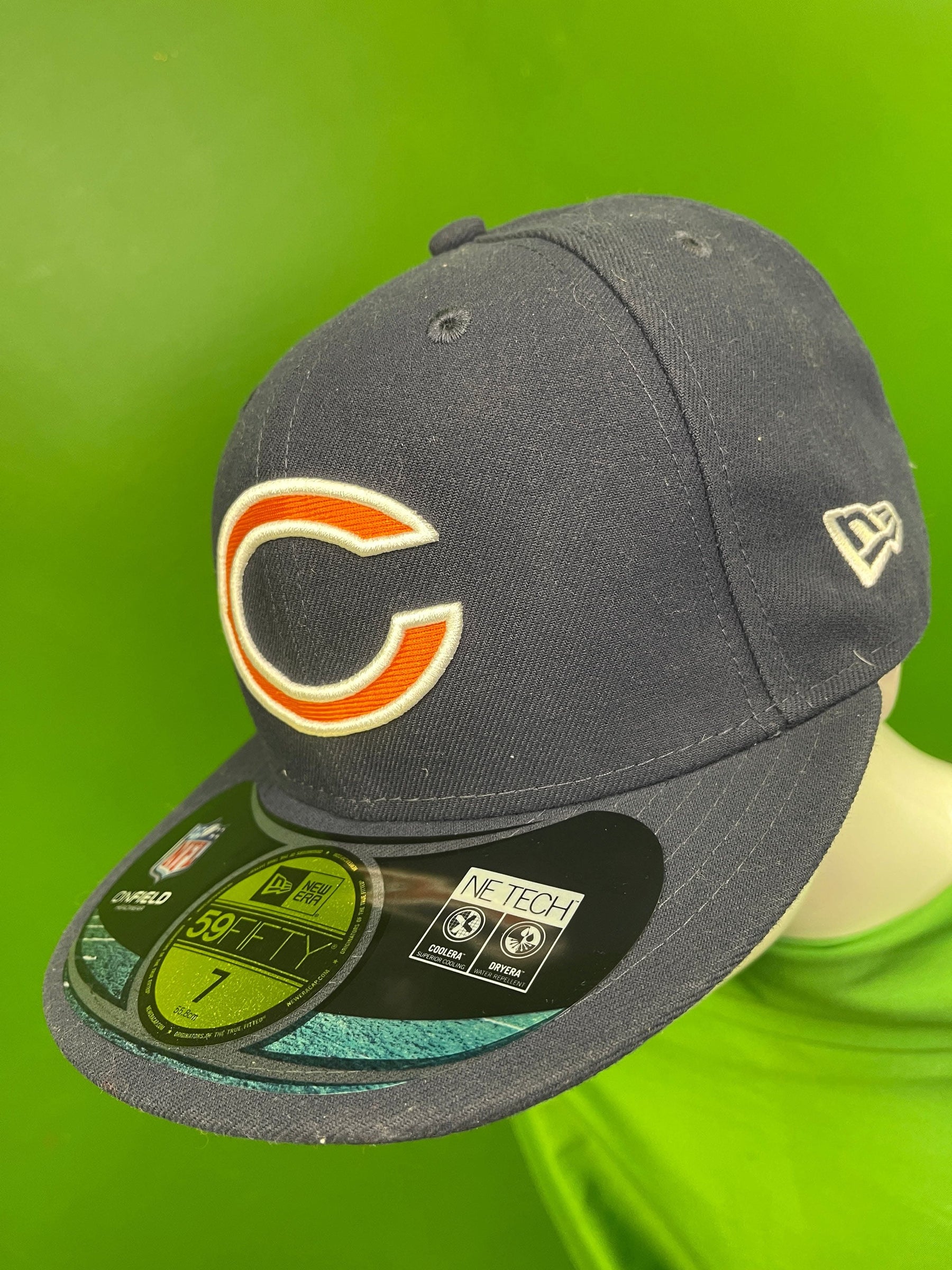 NFL Chicago Bears New Era 59FIFTY Baseball Cap/Hat Size 7 NWT