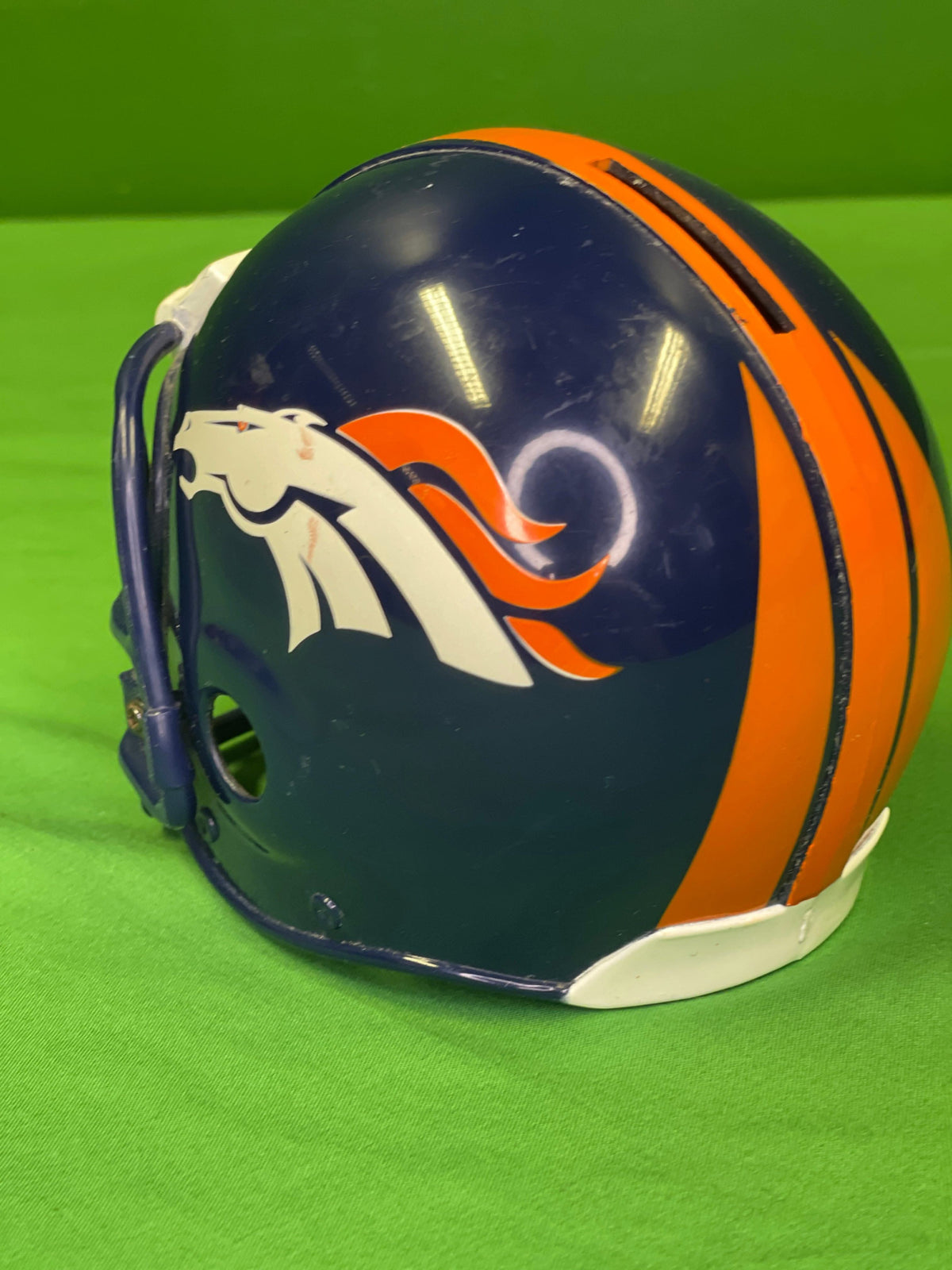 NFL Denver Broncos Money Box Coin Piggy Bank w/o Stopper