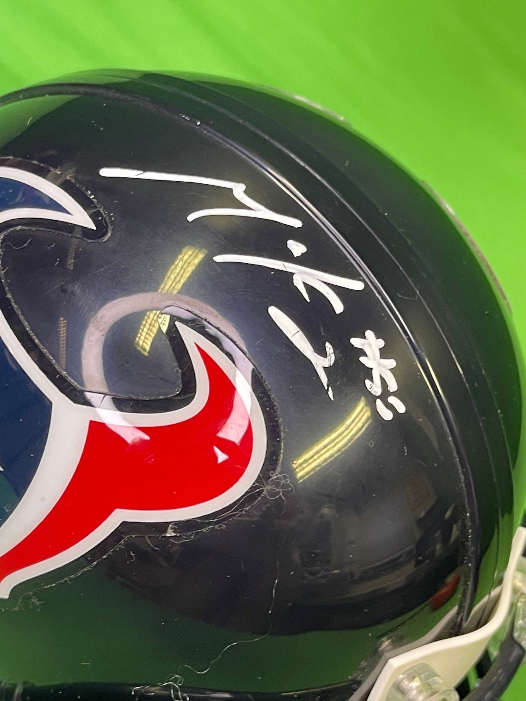 NFL Houston Texans Bernardrick McKinney #55 Signed Authenticated Mini Helmet No Box