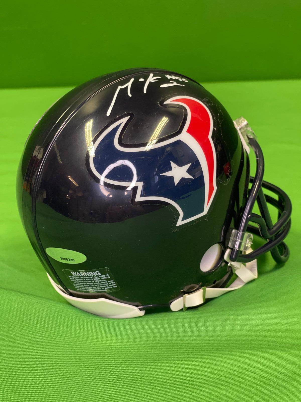 NFL Houston Texans Bernardrick McKinney #55 Signed Authenticated Mini Helmet No Box