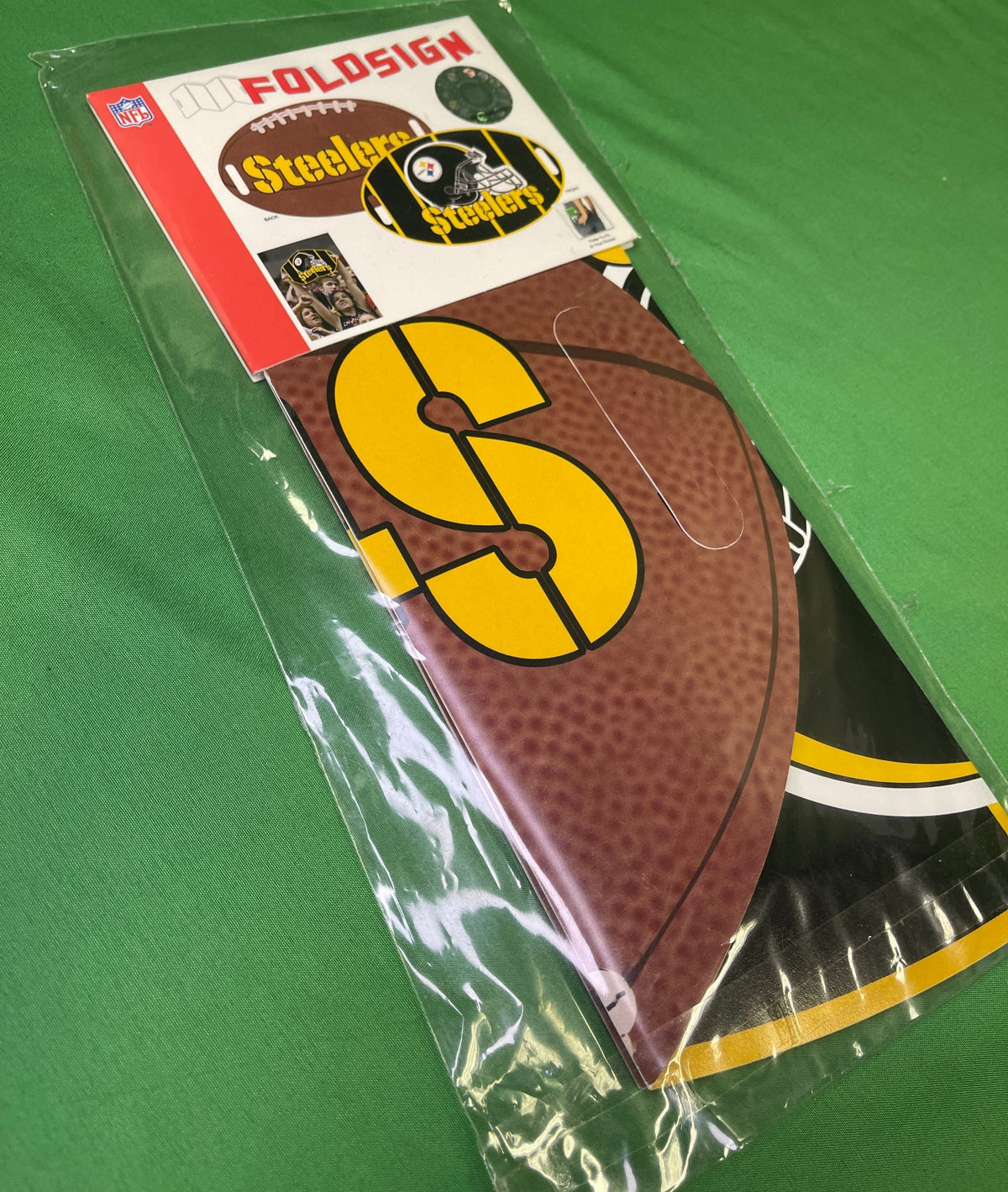 NFL Pittsburgh Steelers Fold Sign for Games Fan Cave NWT