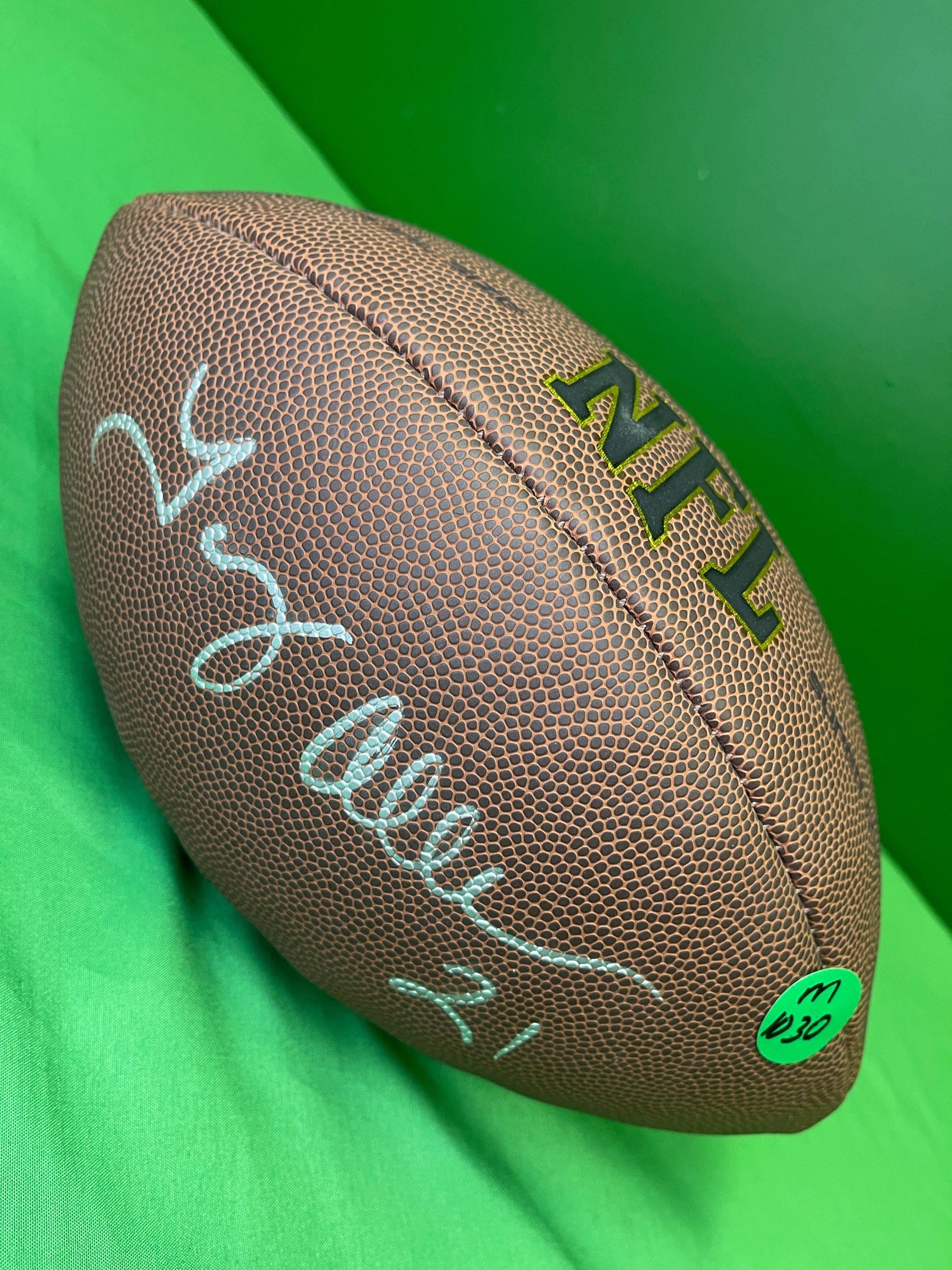 NFL CFL Signed Autographed Gary Allen #21 Wilson Football Beckett COA