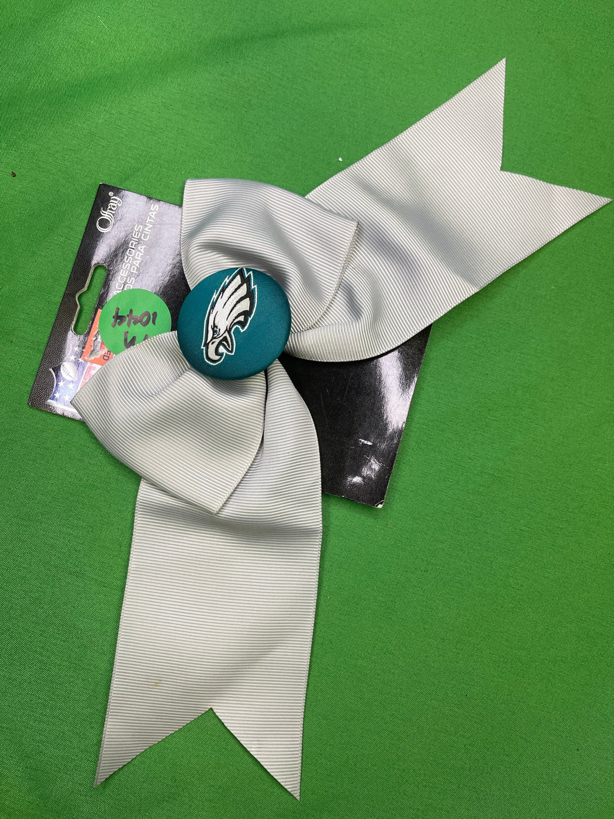 NFL Philadelphia Eagles Ribbon Bow Accessories Licensed NWT