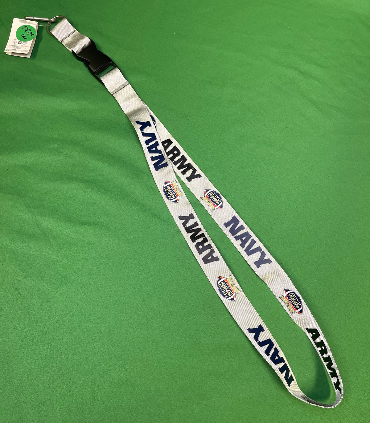 NCAA Army Black Knights v Navy Midshipmen Game Lanyard NWT