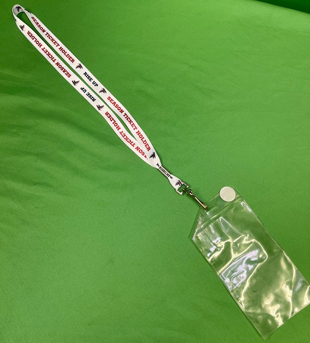 NFL Atlanta Falcons Season Ticket Holder Lanyard & Ticket Holder New!
