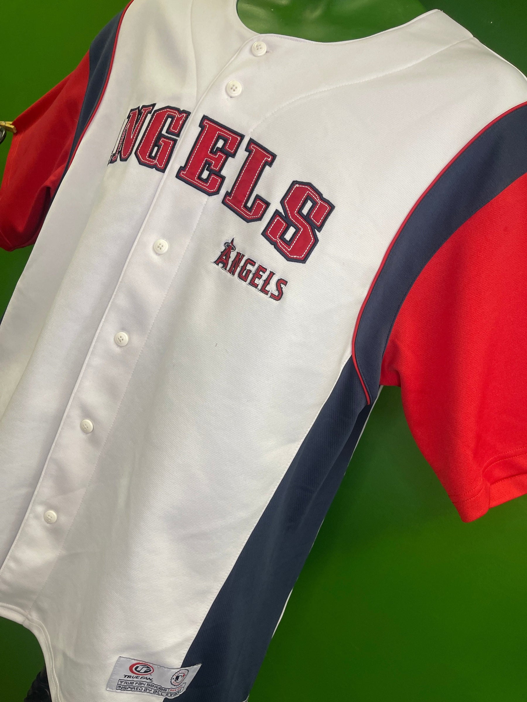 MLB Los Angeles Angels Baseball Jersey Men's Large 42-44
