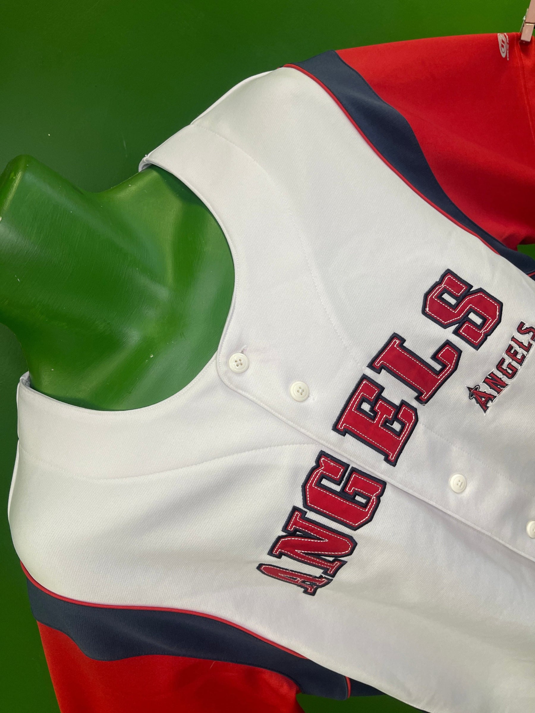 MLB Los Angeles Angels Baseball Jersey Men's Large 42-44