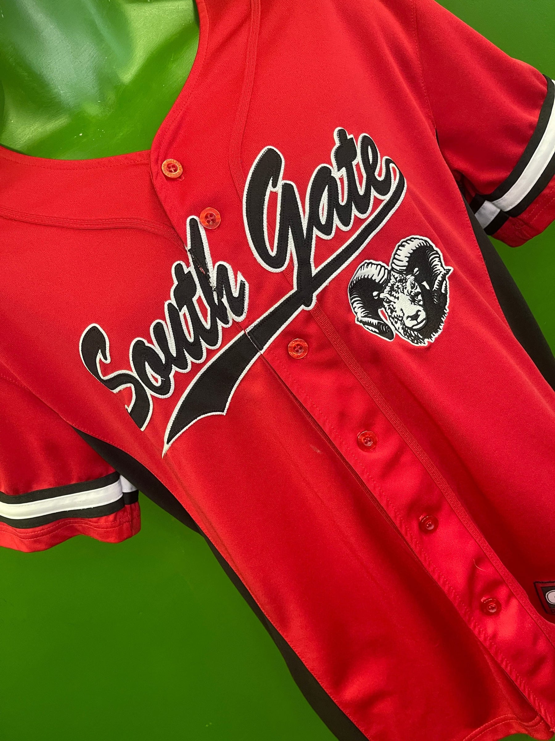 Southgate Rams Colosseum Baseball Jersey Stitched High School Men's Small