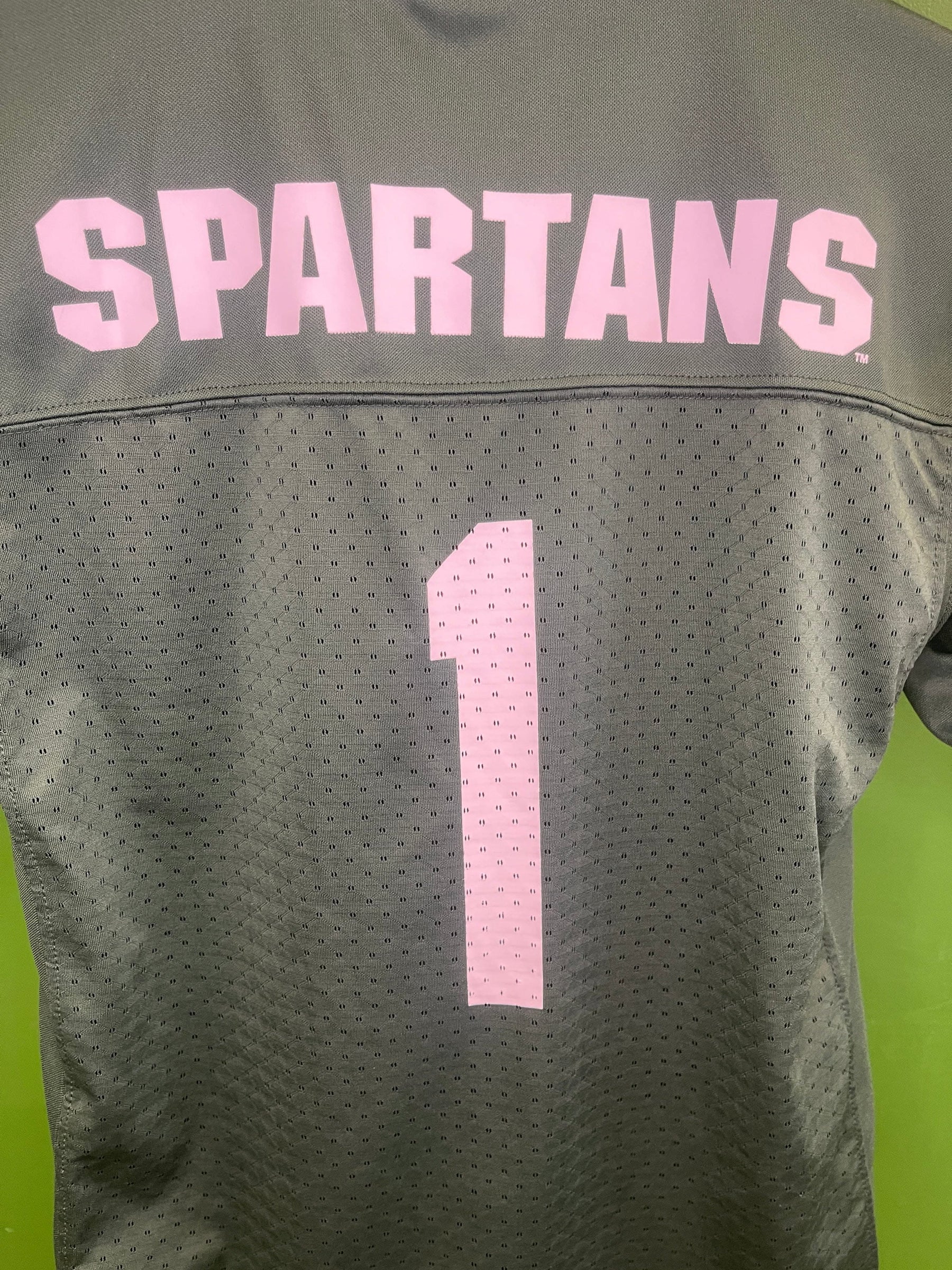 NCAA Michigan State Spartans #1 Jersey Youth Large 12-14