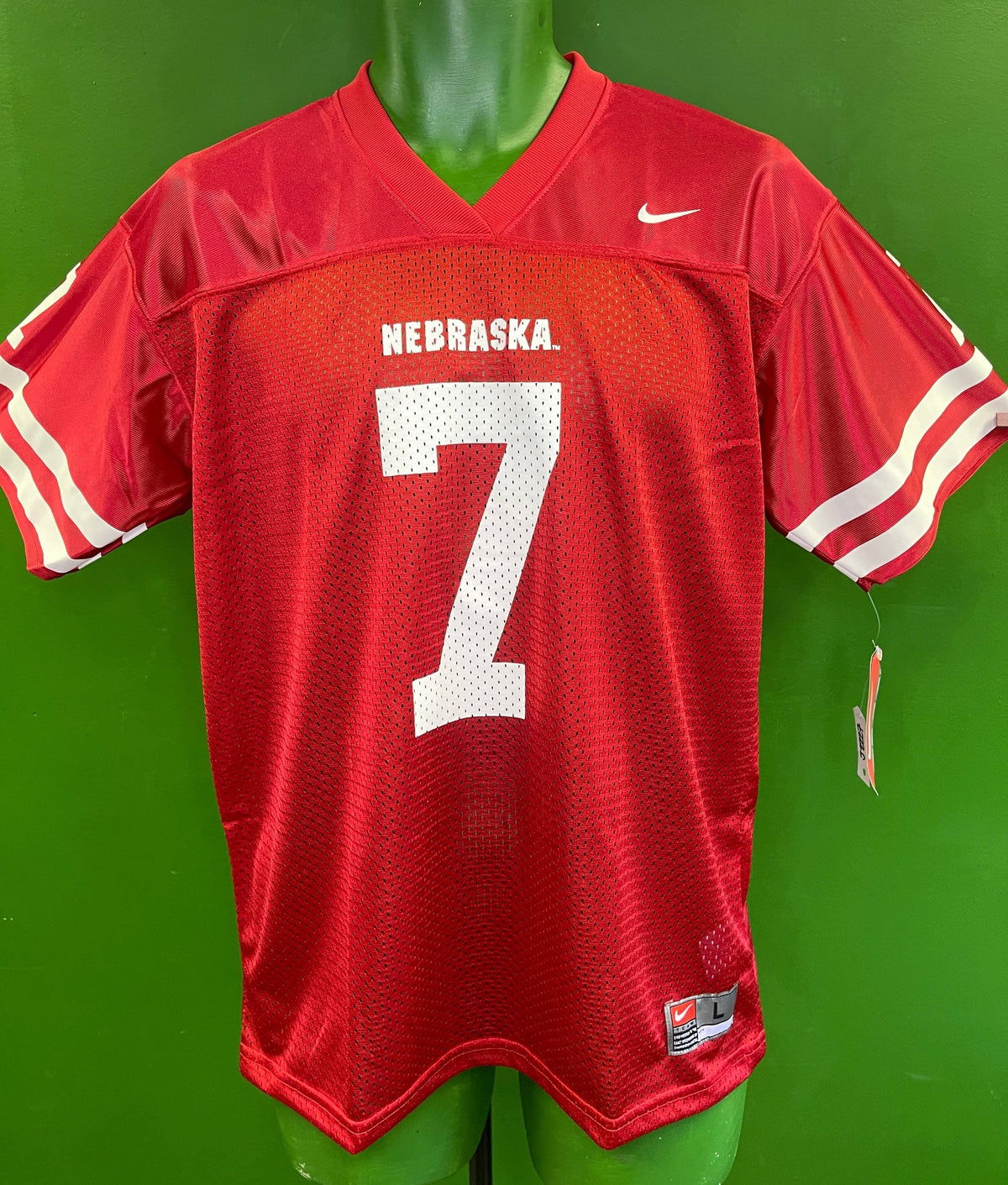 NCAA Nebraska Cornhuskers #7 Jersey Youth Large 16-18 NWT