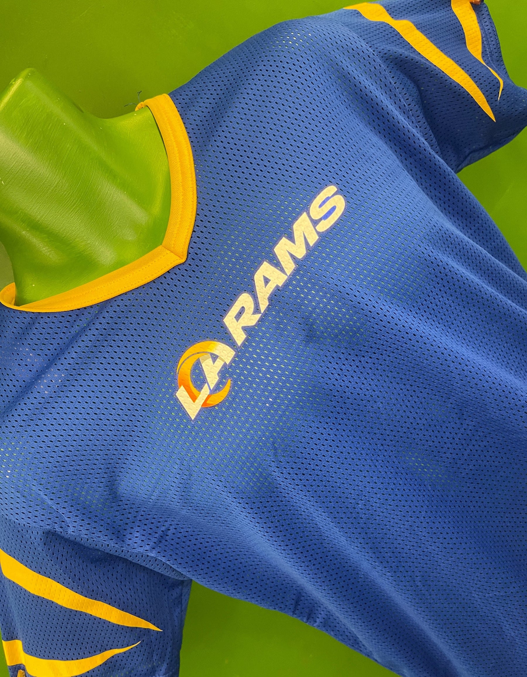 NFL Los Angeles Rams Franklin Mesh Jersey Youth Large 14-16