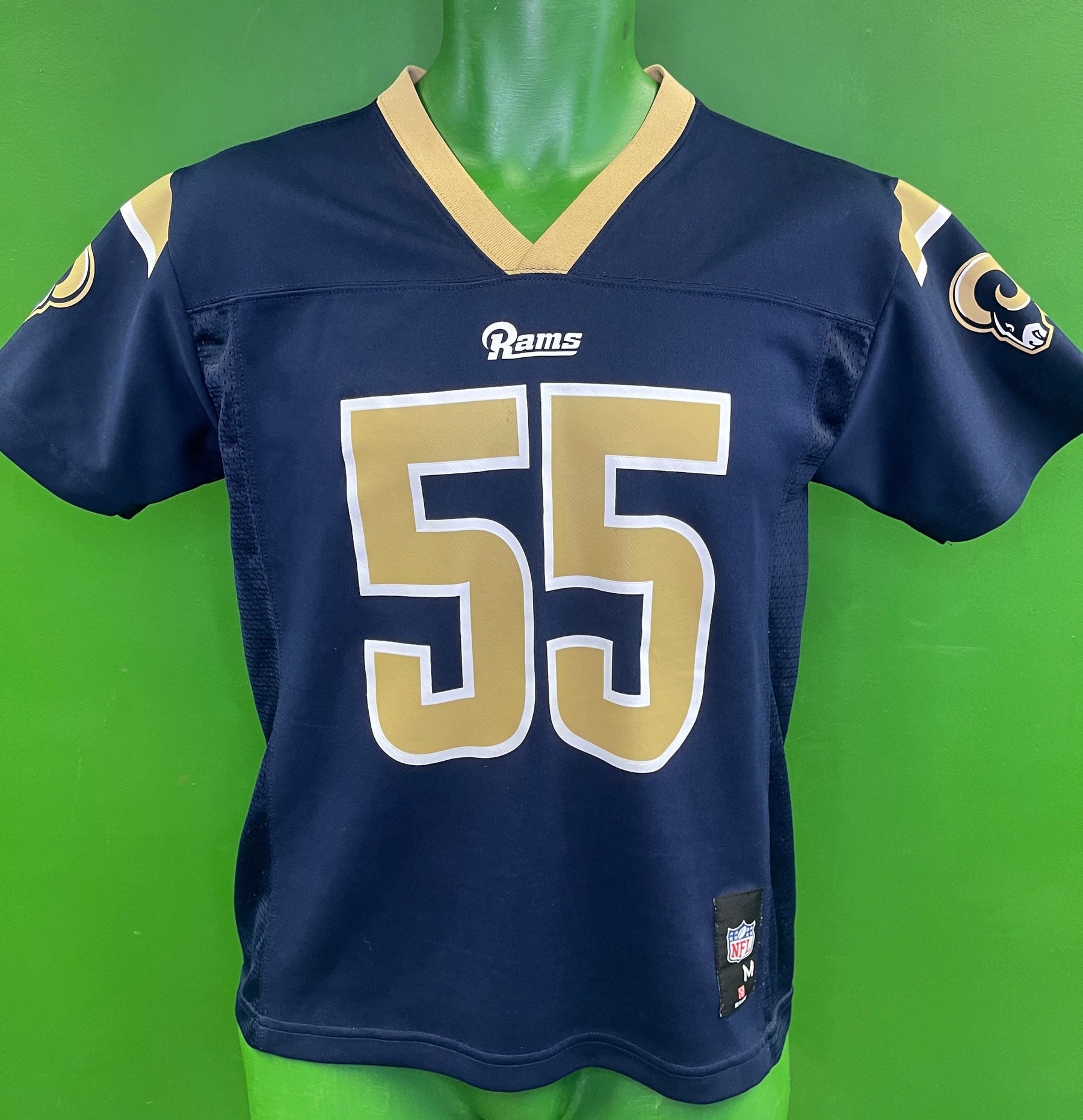 NFL Los Angeles Rams Laurinaitis #55 Jersey Youth Medium 10-12