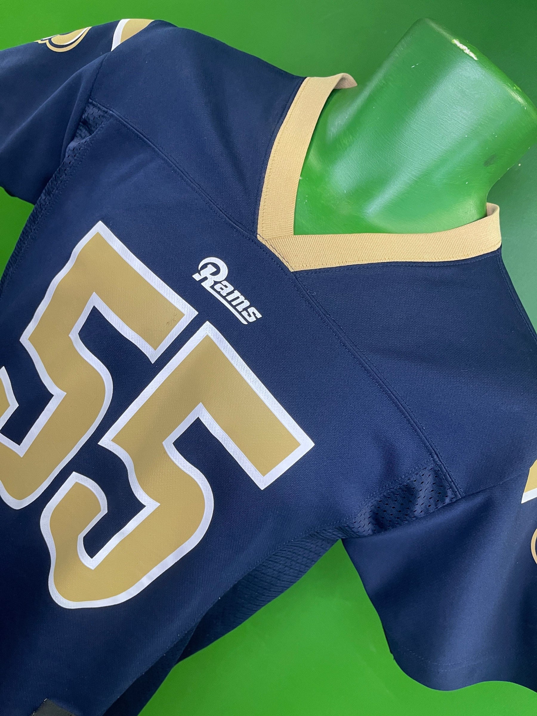 NFL Los Angeles Rams Laurinaitis #55 Jersey Youth Medium 10-12