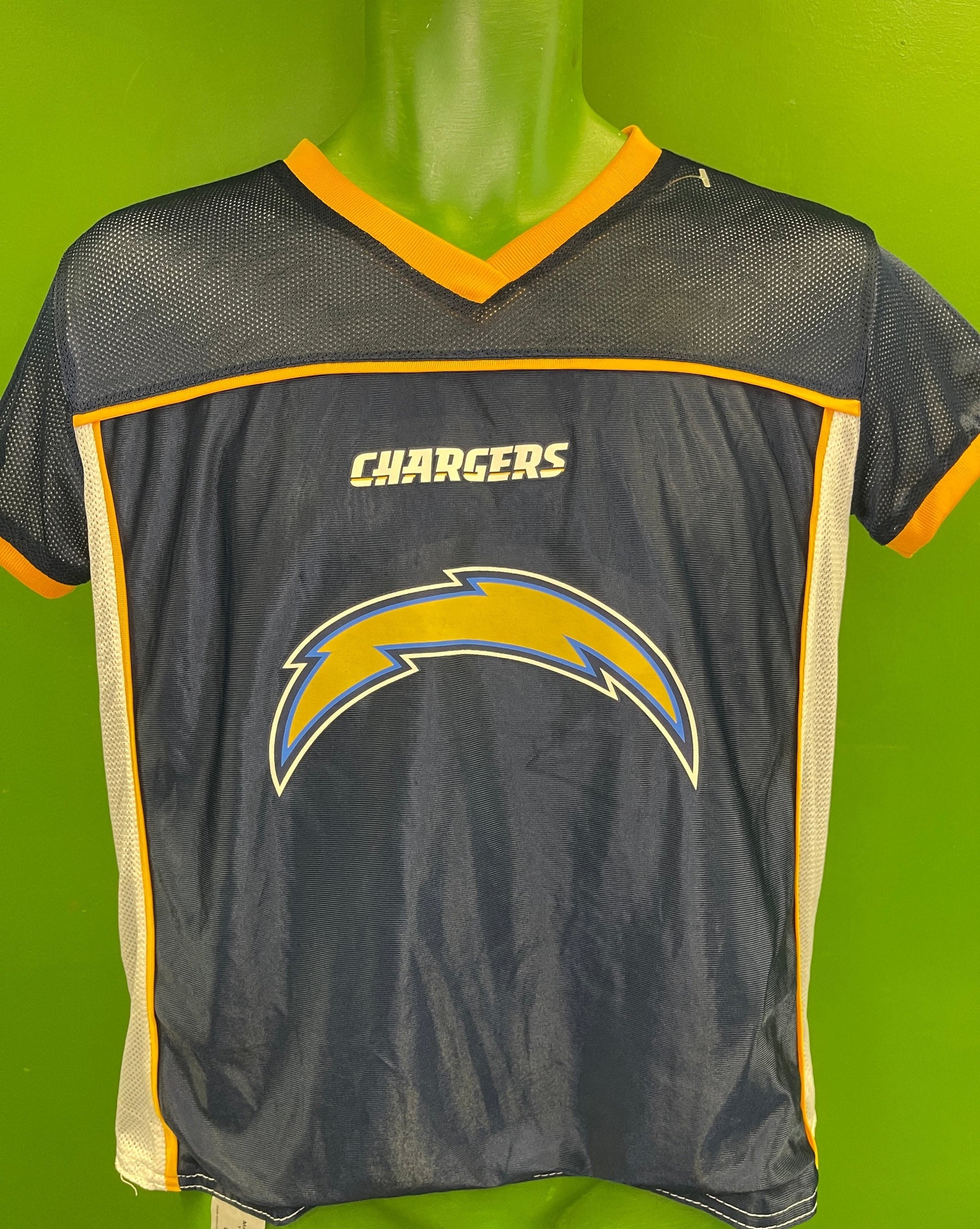 NFL Los Angeles Chargers Flag Football Jersey Youth Large 14-16