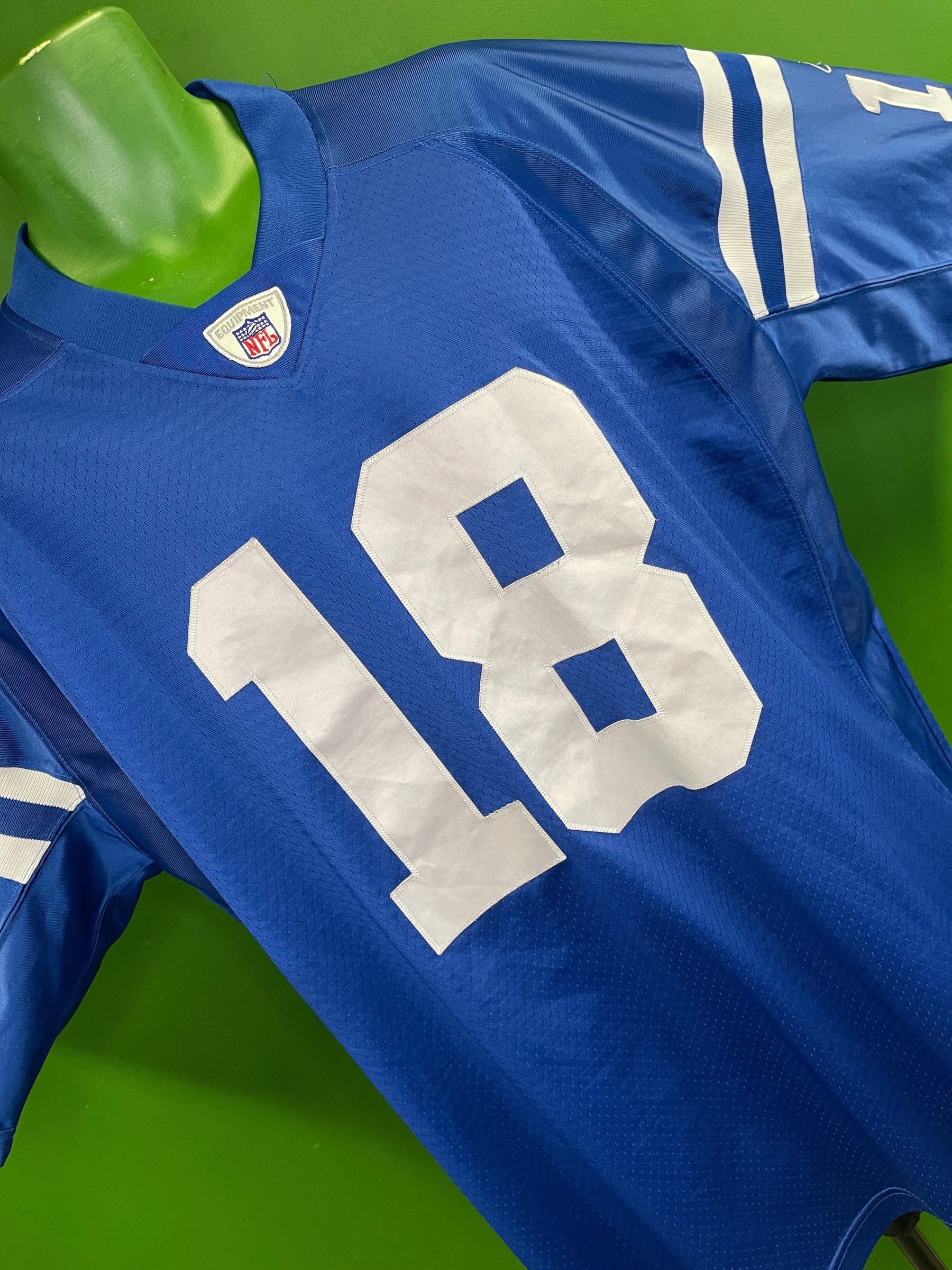 NFL Indianapolis Colts Peyton Manning #18 Reebok Stitched Jersey Men's 2X-Large
