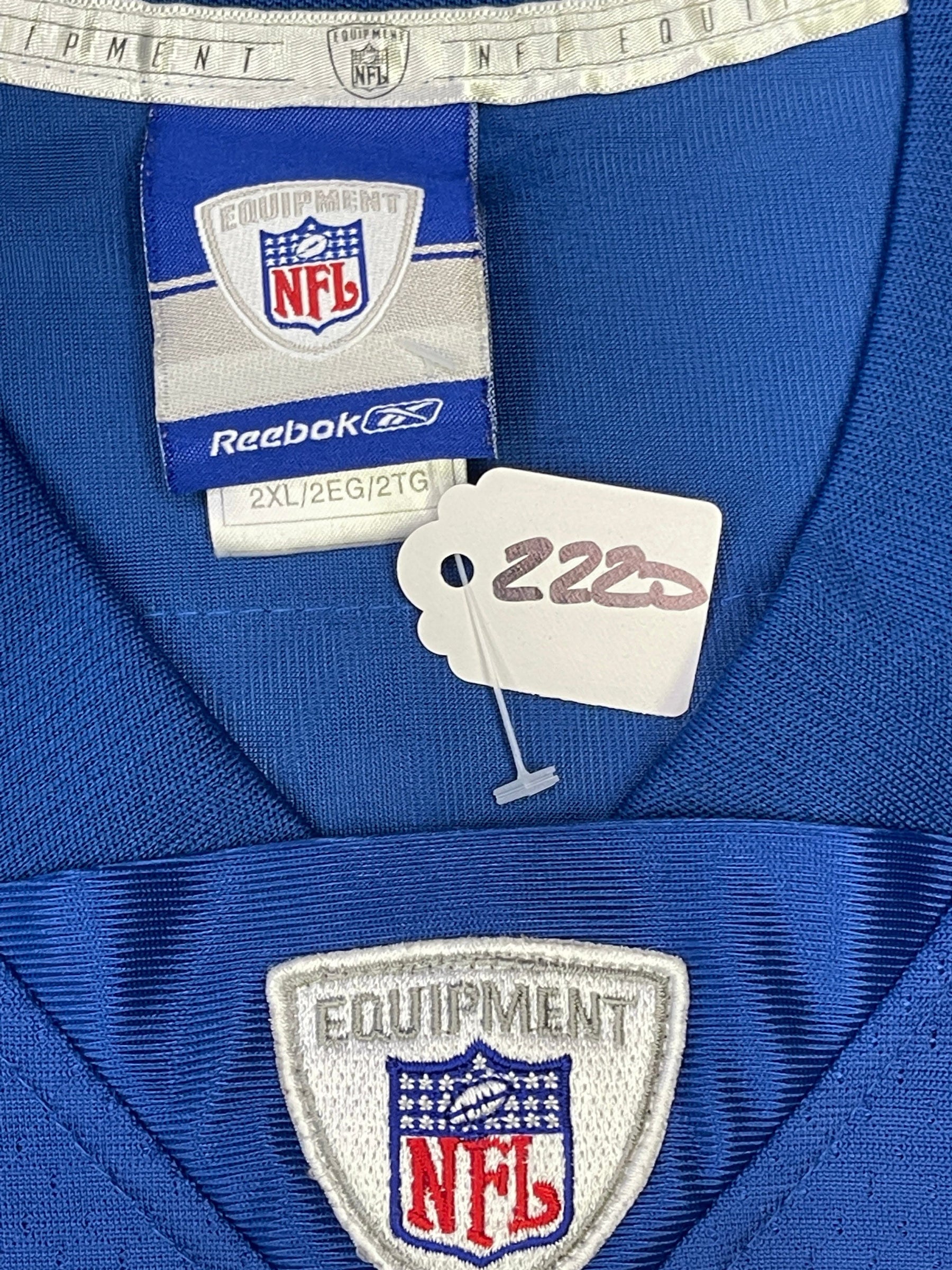 NFL Indianapolis Colts Peyton Manning #18 Reebok Stitched Jersey Men's 2X-Large