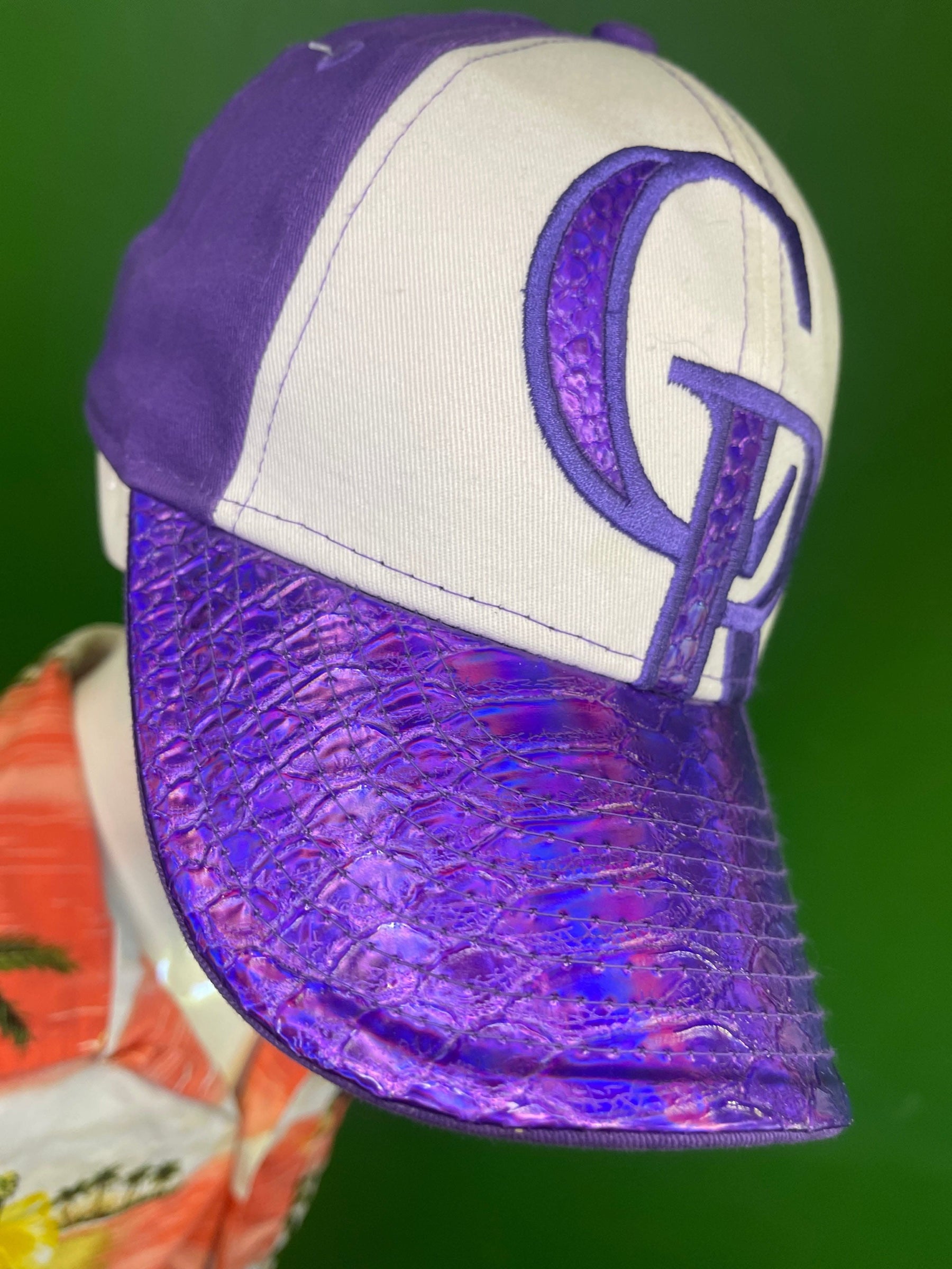 MLB Colorado Rockies New Era 9FORTY Purple Textured Hat/Cap Youth OSFA