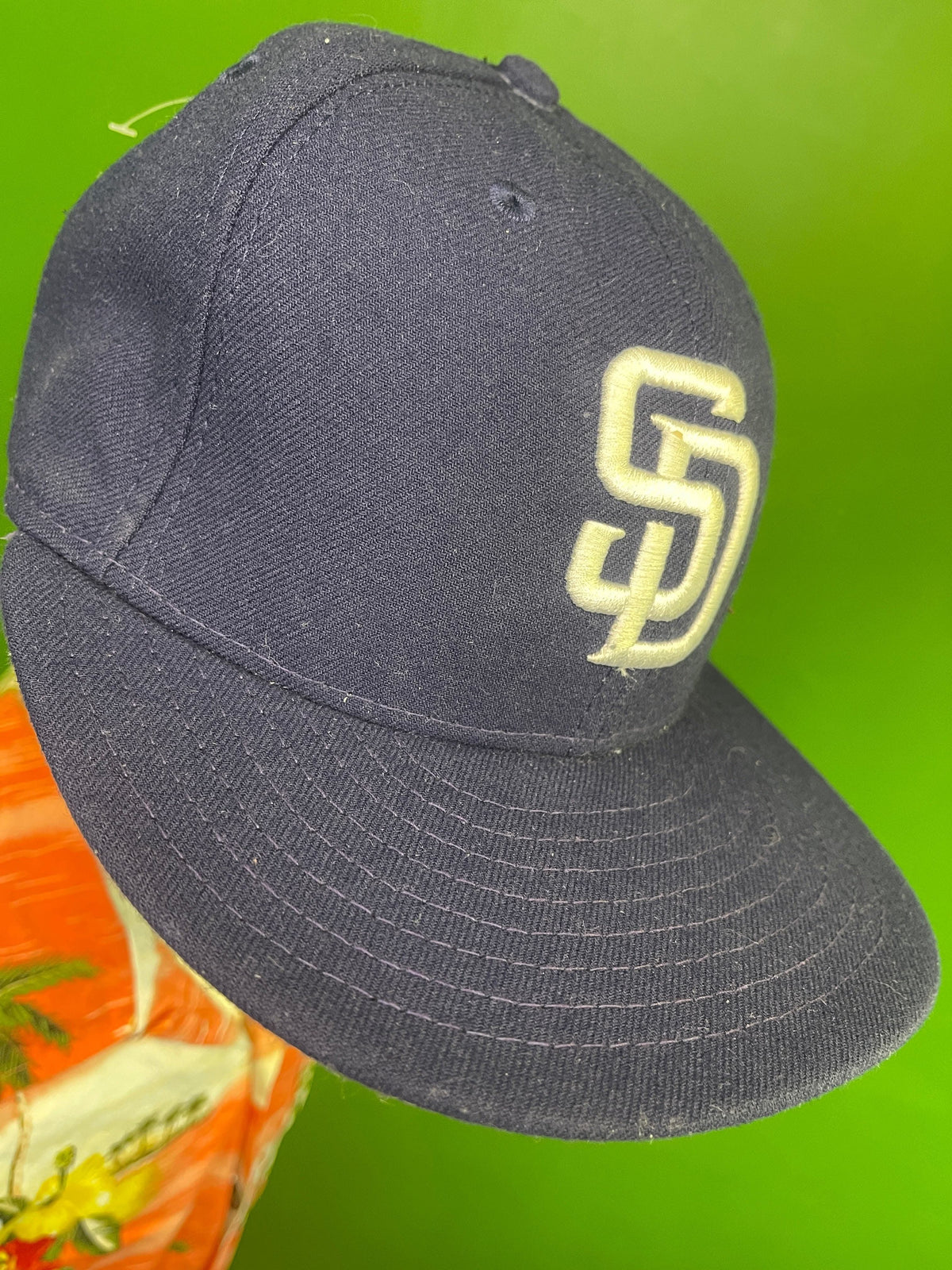 MLB San Diego Padres New Era 59FIFTY Fitted Hat / Cap Size 7