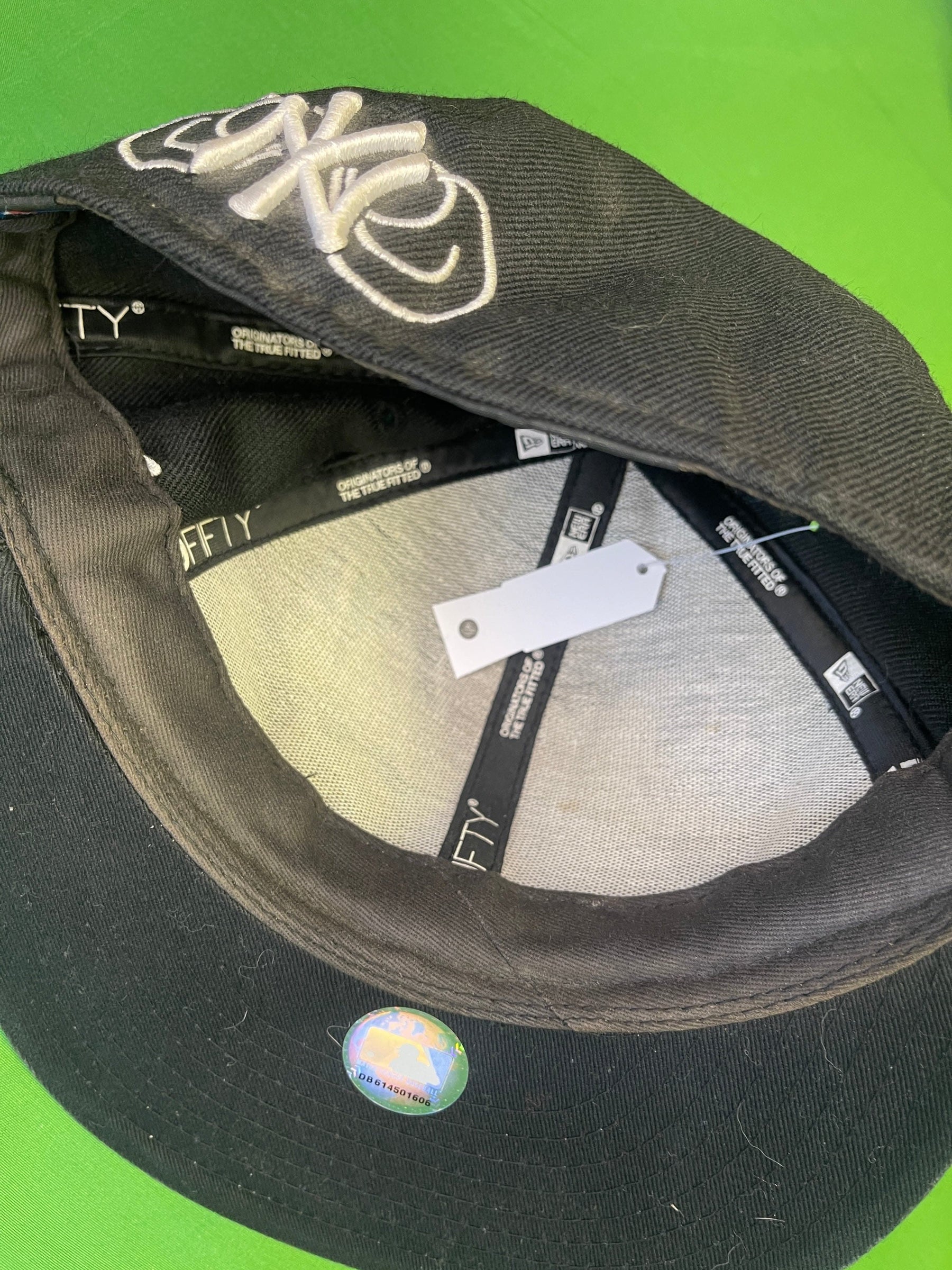 MLB New York Yankees New Era 59FIFTY Cap/Hat Black Size 7-1/2 NWT