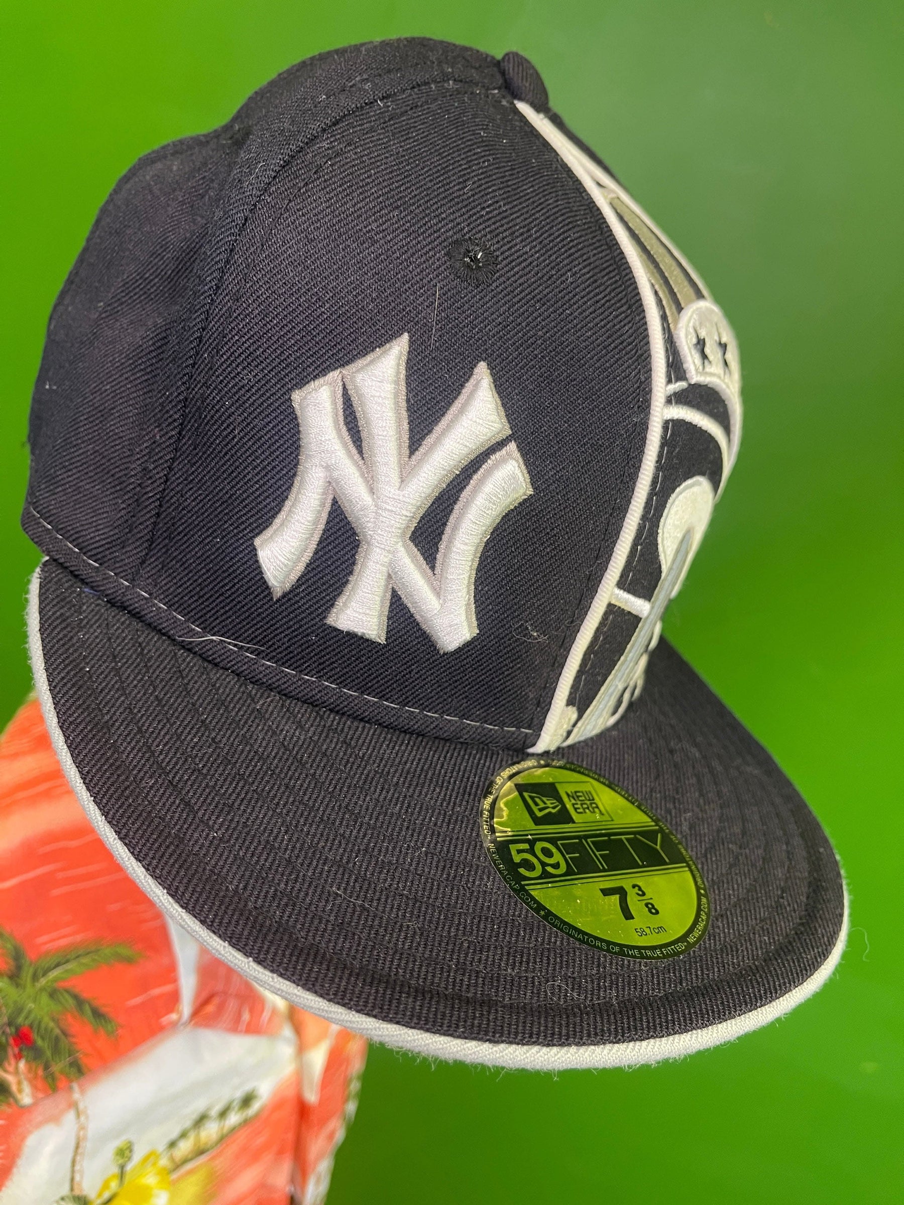 MLB New York Yankees New Era 59FIFTY Cap/Hat Top Hat Size 7-3/8 NWT