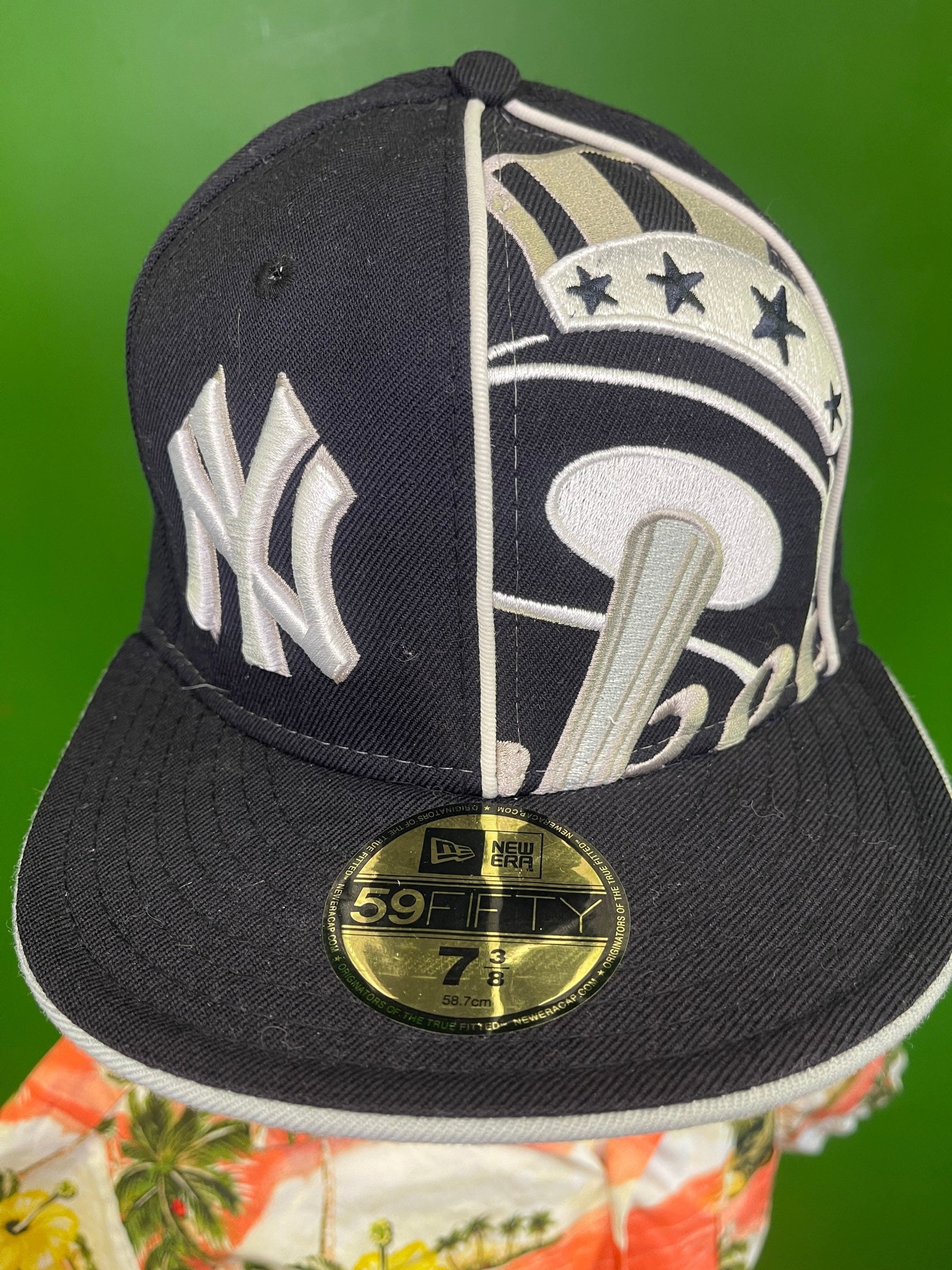 MLB New York Yankees New Era 59FIFTY Cap/Hat Top Hat Size 7-3/8 NWT