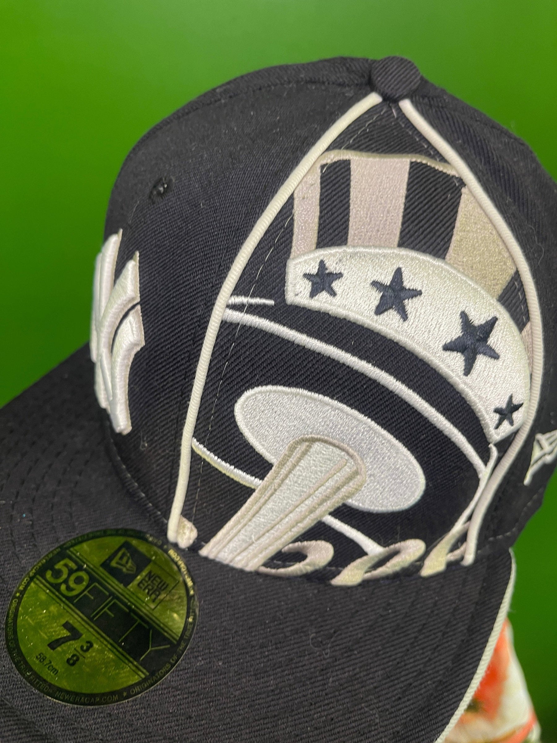 MLB New York Yankees New Era 59FIFTY Cap/Hat Top Hat Size 7-3/8 NWT