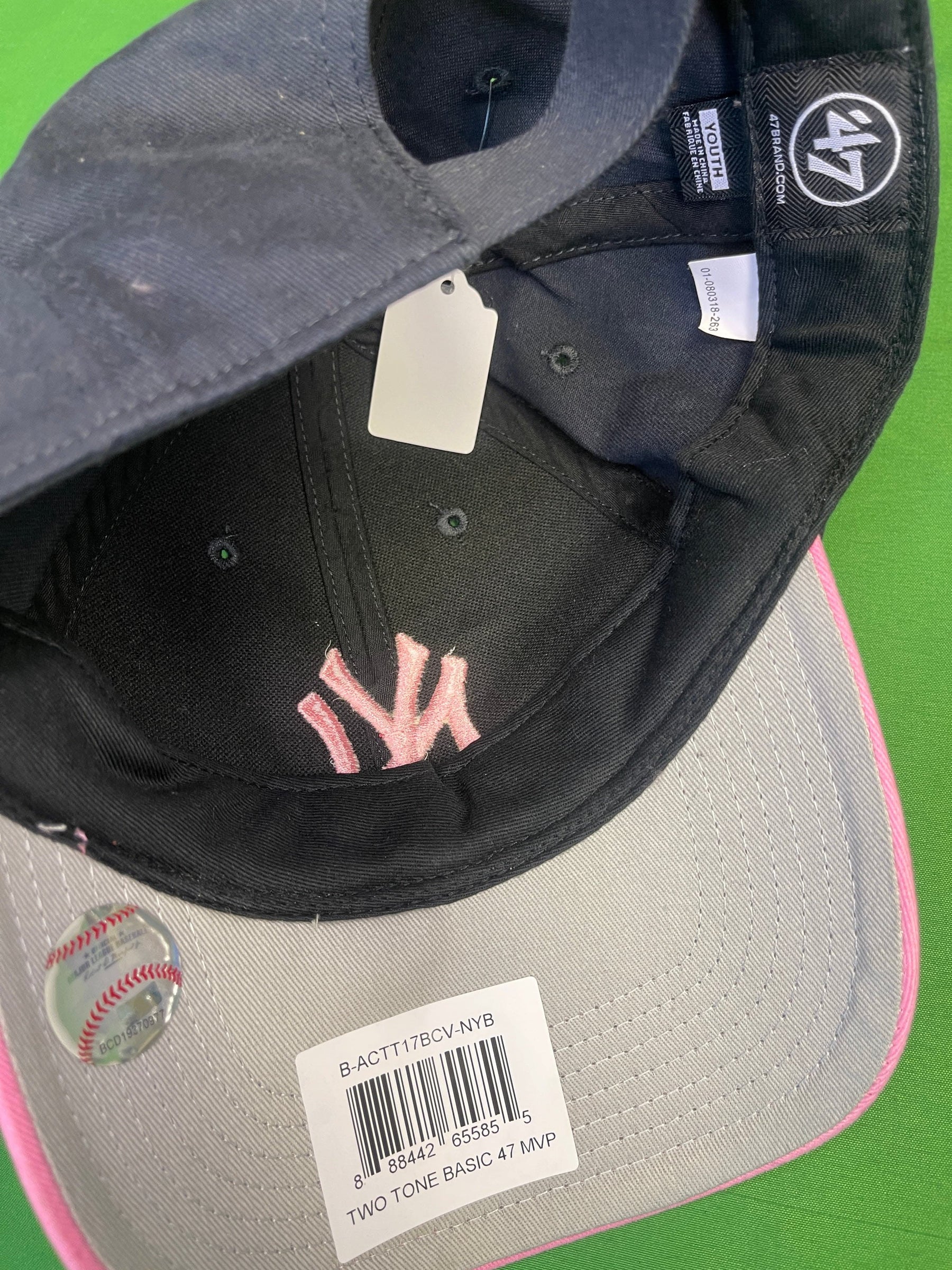 MLB New York Yankees '47 MVP Baseball Hat/Cap Youth OSFM NWT