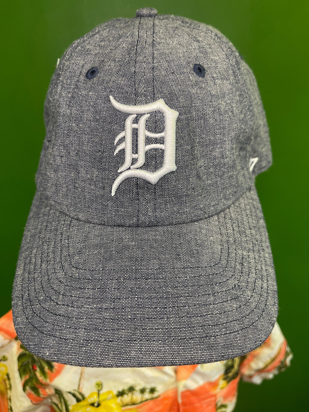 MLB Detroit Tigers Linen/Cotton Baseball Hat/Cap OSFM