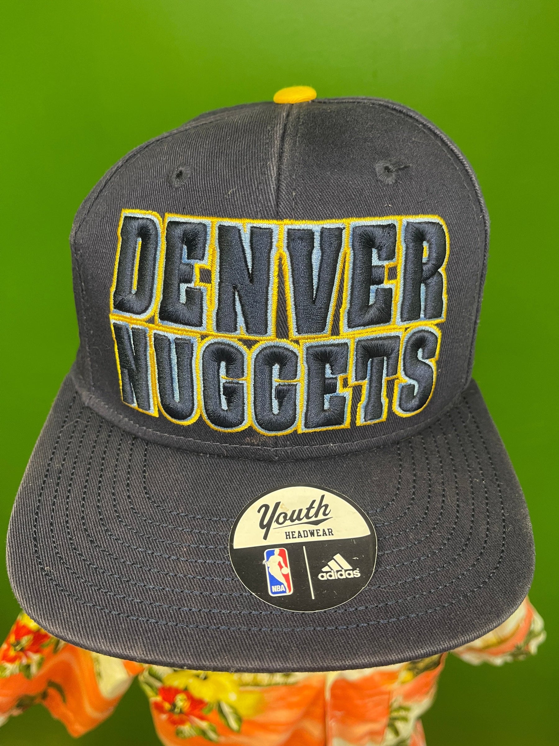 NBA Denver Nuggets 100% Cotton Hat/Cap Youth OSFM