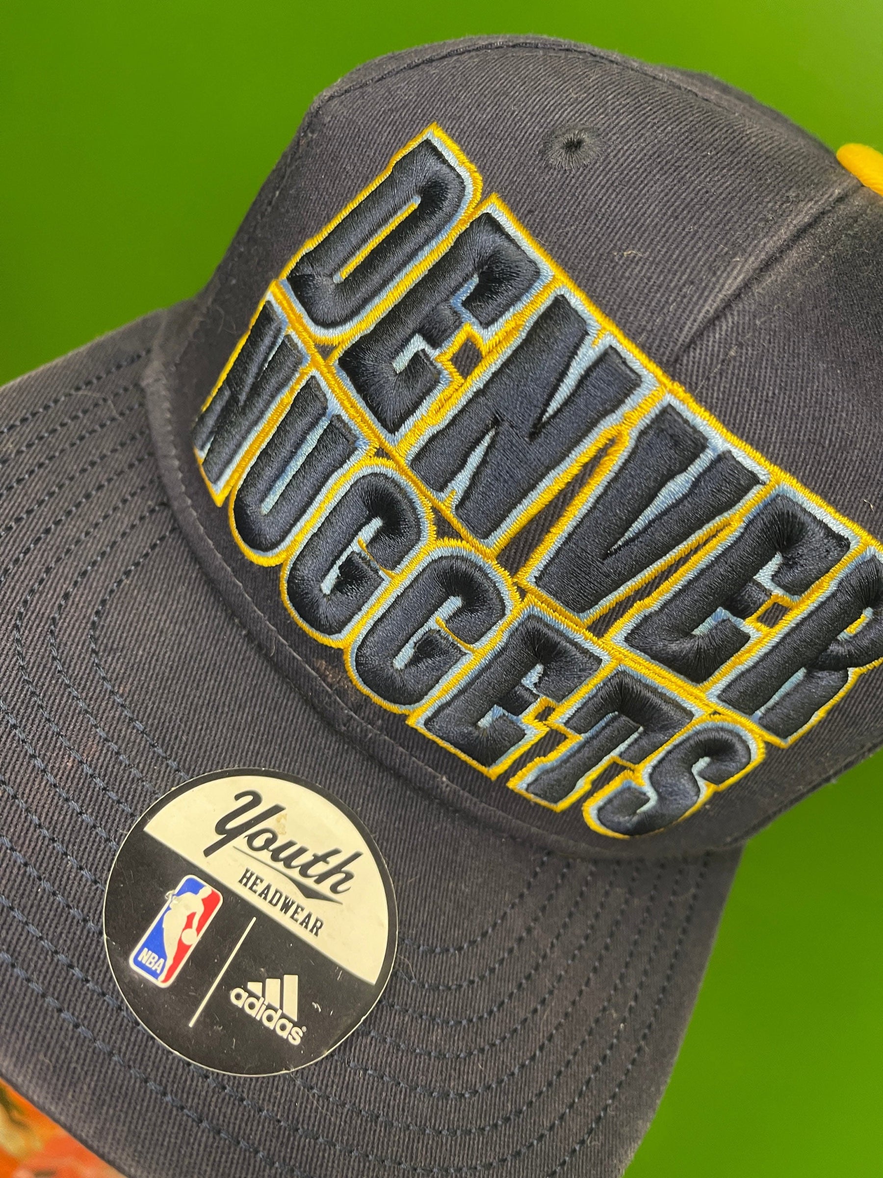 NBA Denver Nuggets 100% Cotton Hat/Cap Youth OSFM
