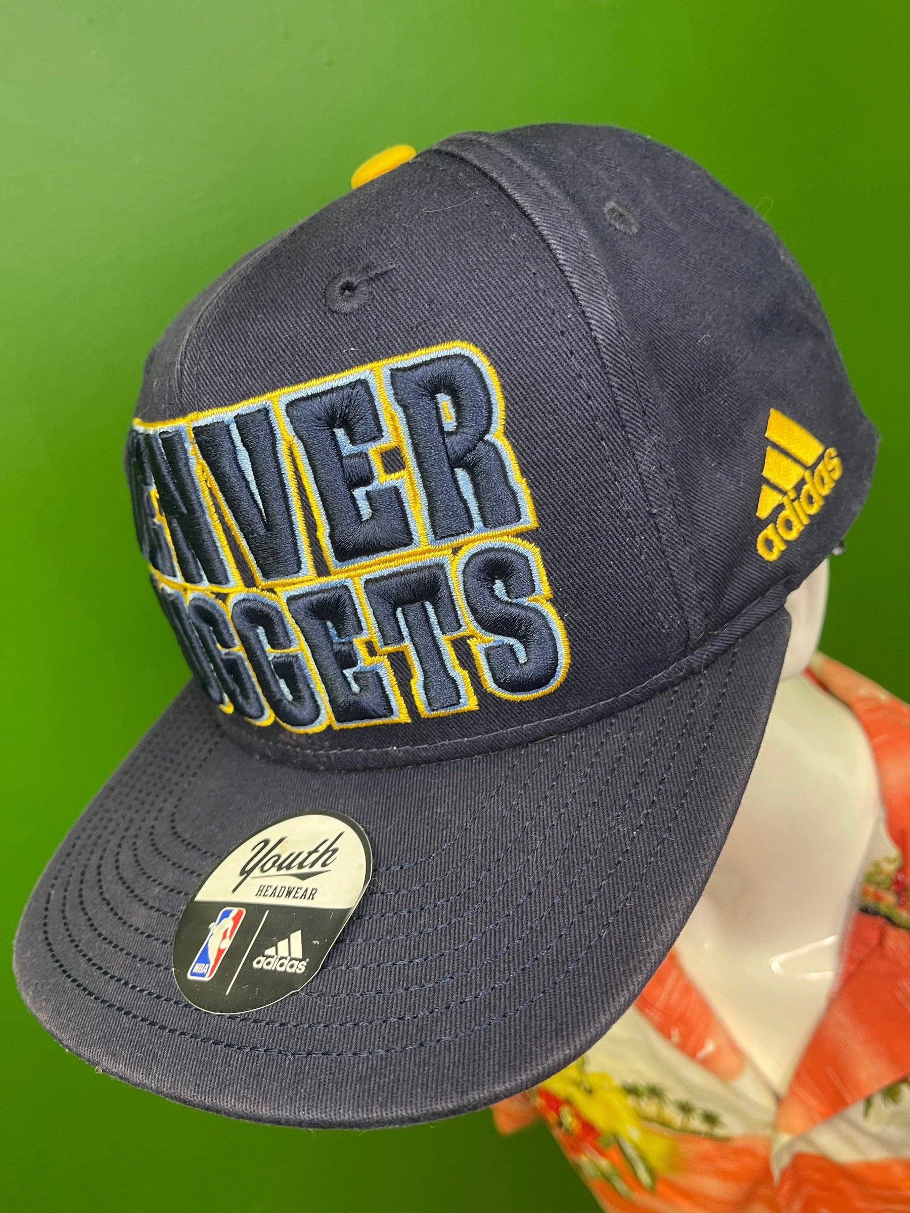 NBA Denver Nuggets 100% Cotton Hat/Cap Youth OSFM