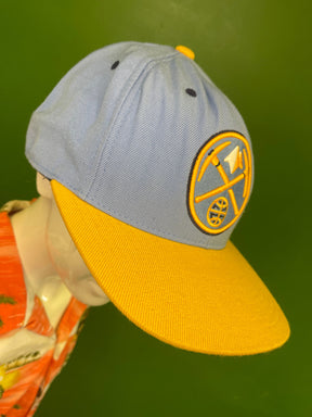 NBA Denver Nuggets Mitchell & Ness Wool Baseball Cap/Hat Size 7-3/8