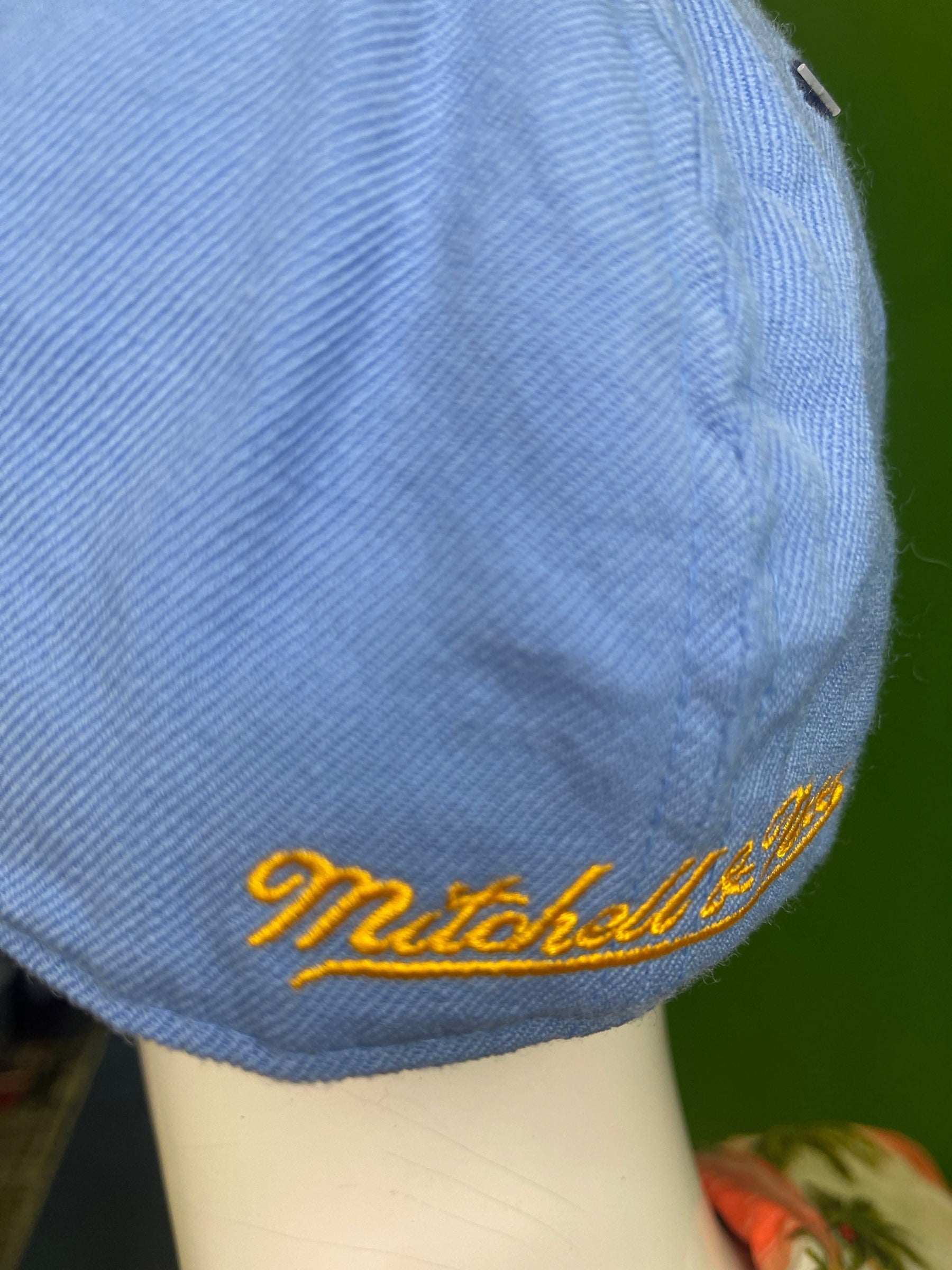 NBA Denver Nuggets Mitchell & Ness Wool Baseball Cap/Hat Size 7-3/8